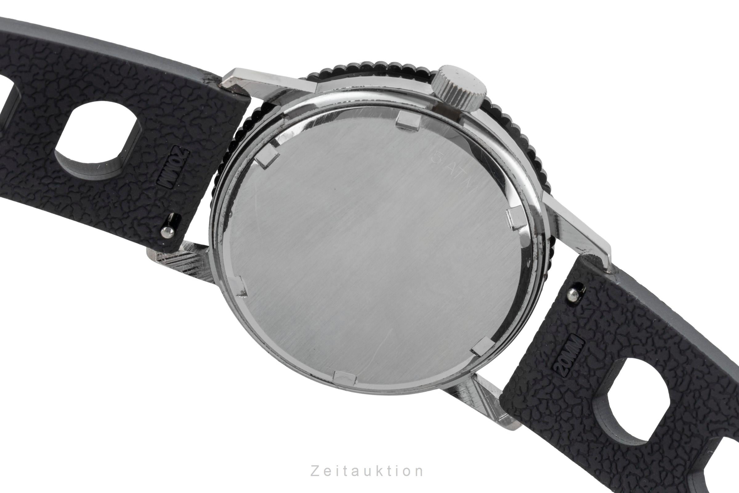 Gallet Multichron SUB steel manual winding men's watch Vintage  [2603485]