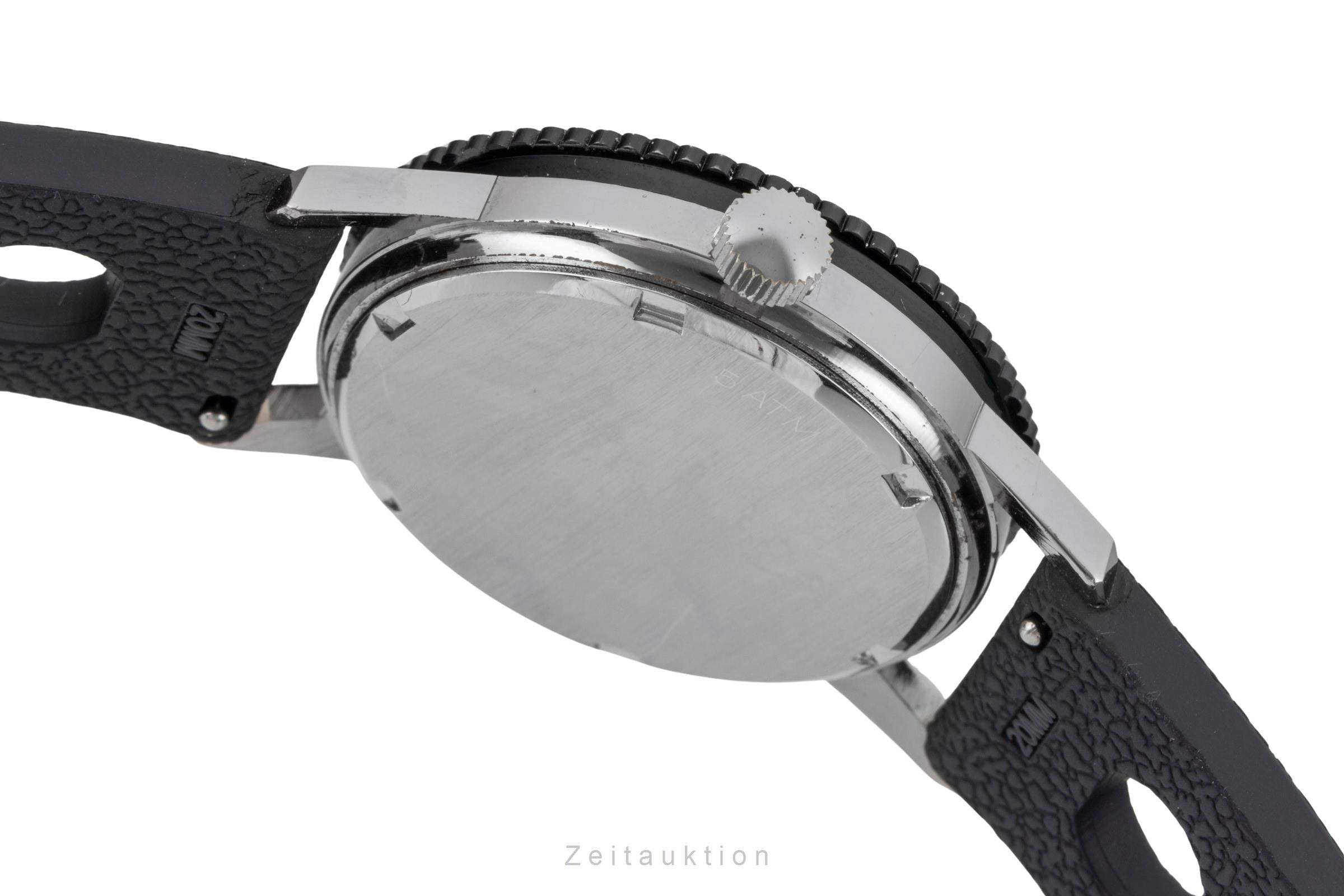 Gallet Multichron SUB steel manual winding men's watch Vintage  [2603485]