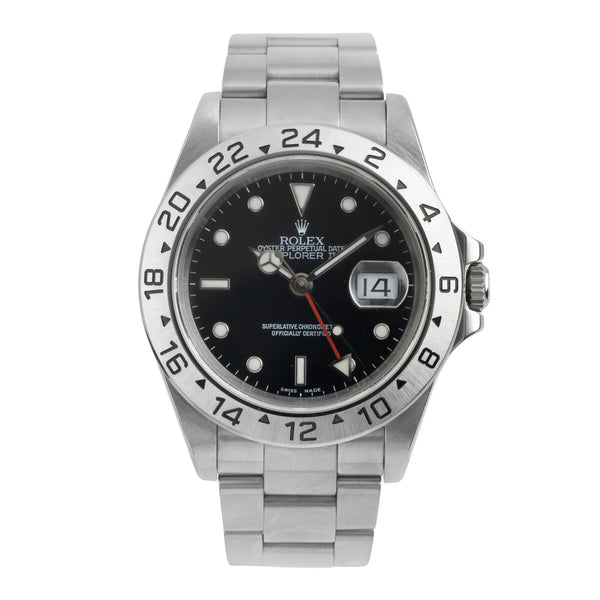 Rolex Explorer II steel automatic men's watch 16570  [2603488]
