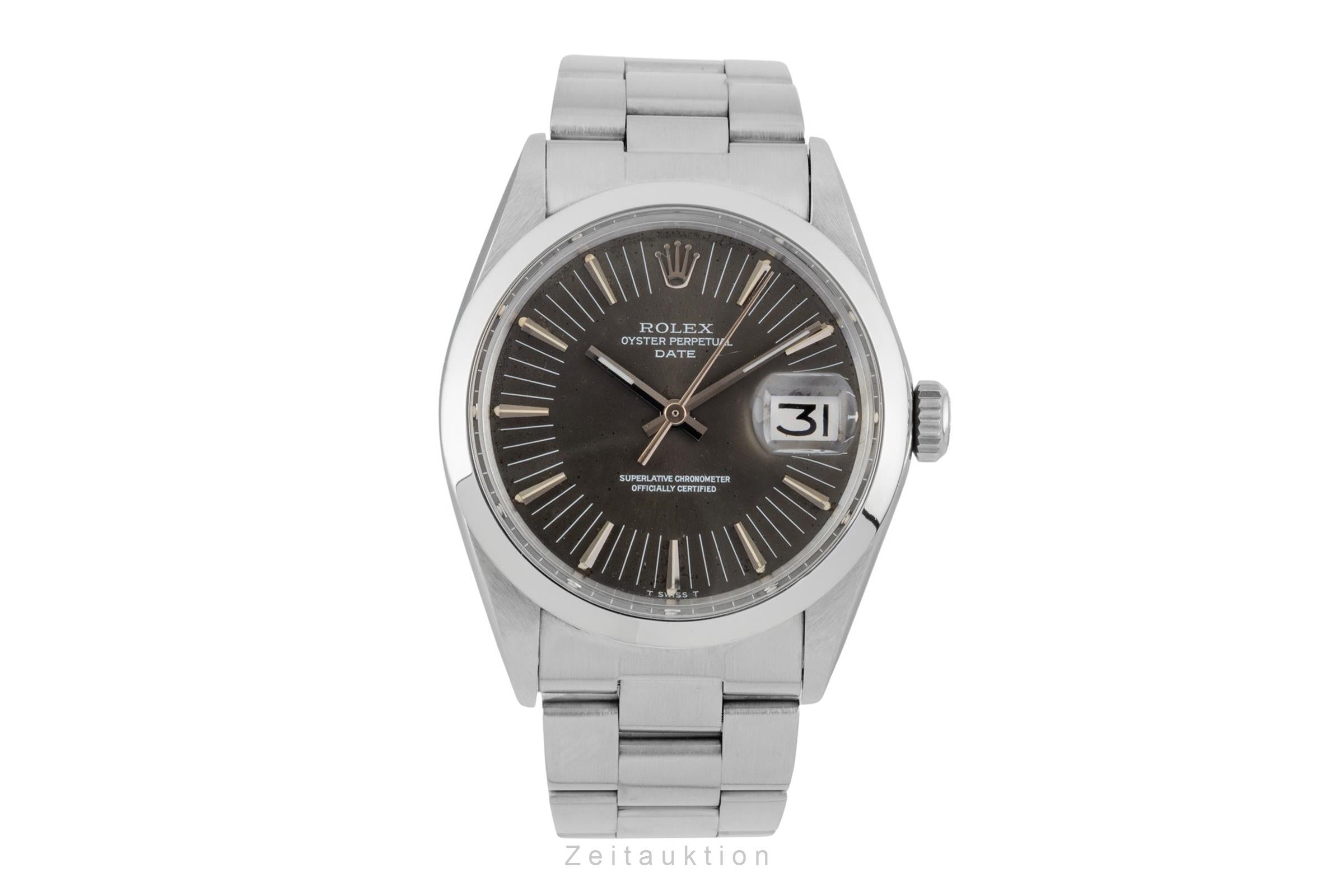 Rolex Date steel automatic men's watch 1500 Vintage  [2603489]