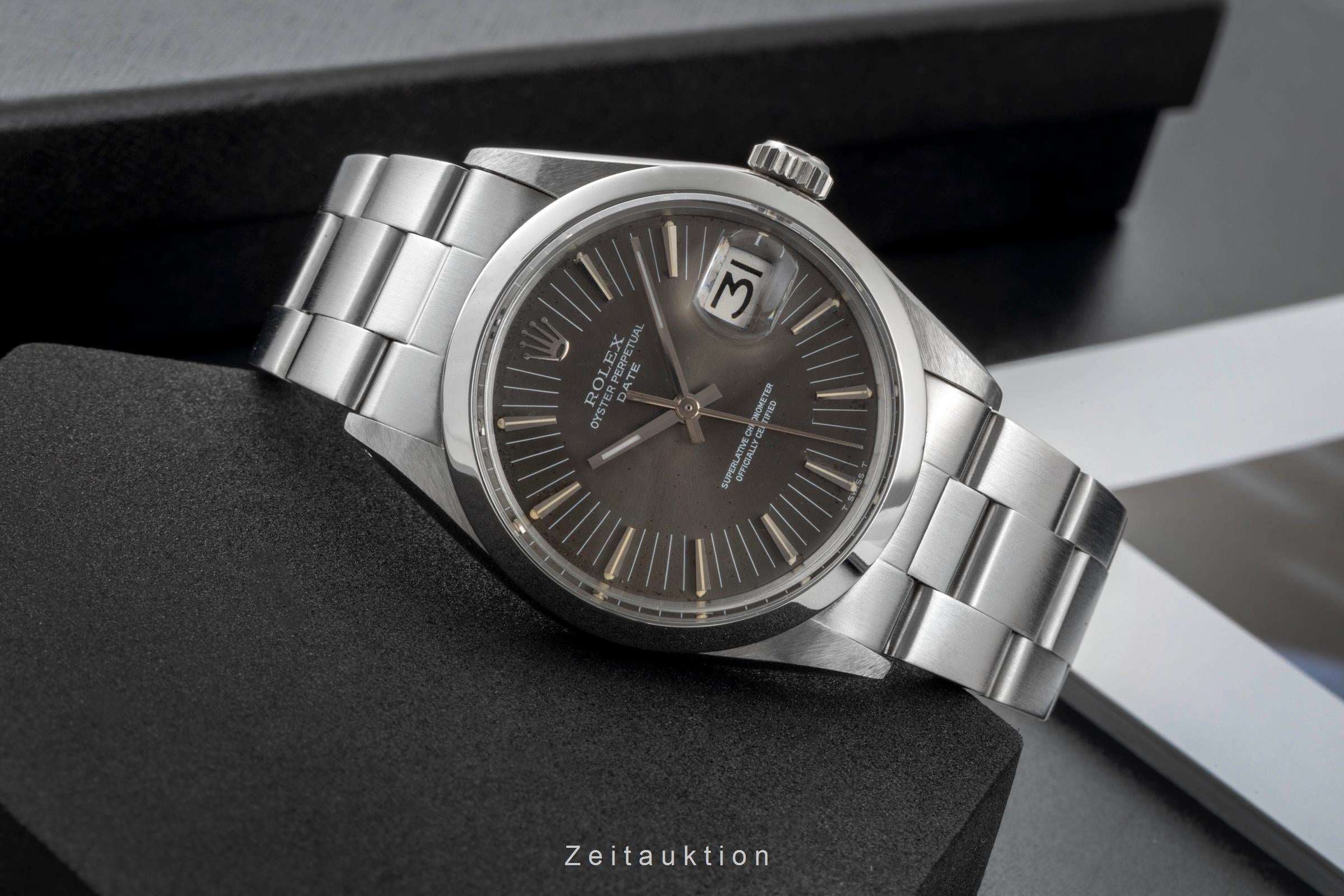 Rolex Date steel automatic men's watch 1500 Vintage  [2603489]