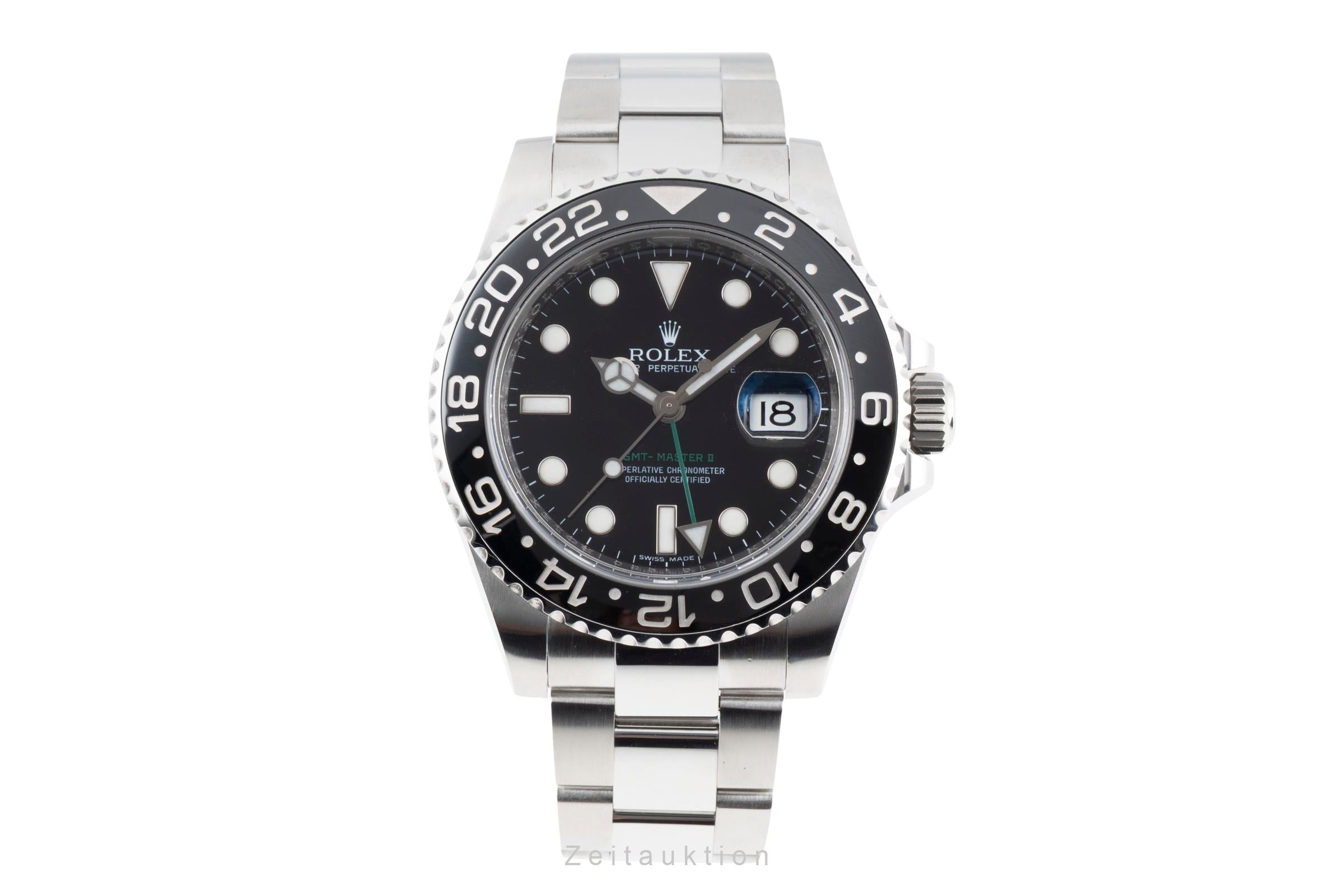 Rolex GMT-Master II acero automático reloj para caballeros 116710LN  [2603491]