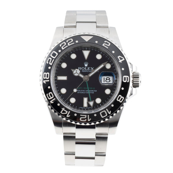 Rolex GMT-Master II acero automático reloj para caballeros 116710LN  [2603491]