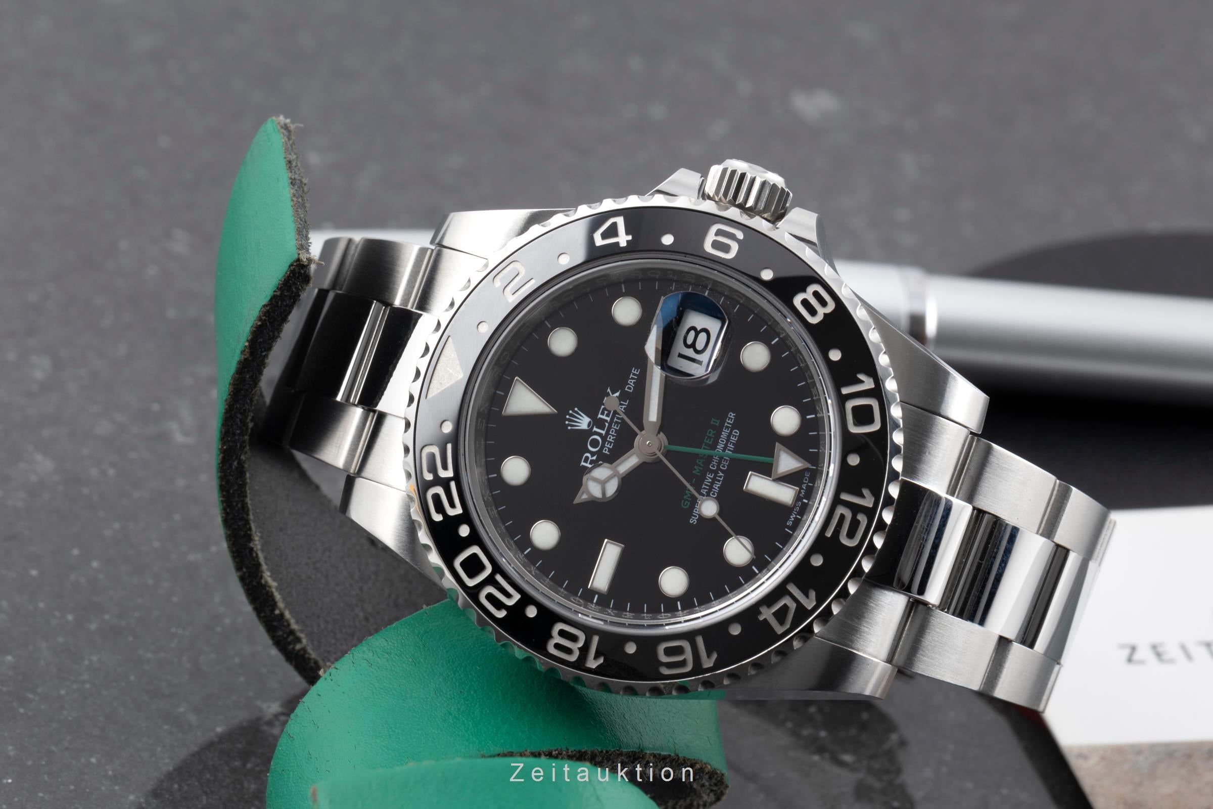 Rolex GMT-Master II acero automático reloj para caballeros 116710LN  [2603491]