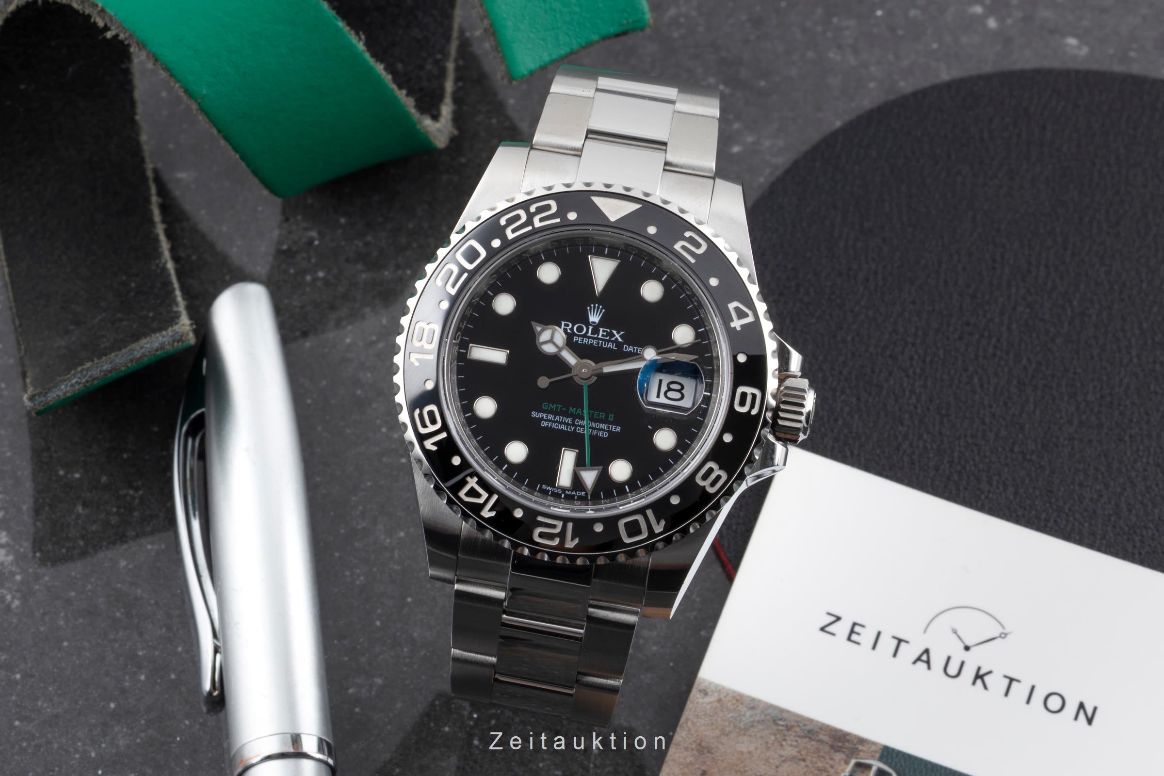 Rolex GMT-Master II acero automático reloj para caballeros 116710LN  [2603491]