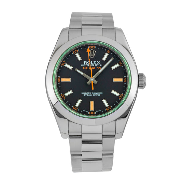 Rolex Milgauss Edelstahl Automatik Herrenuhr Ref. 116400GV  [2603492]