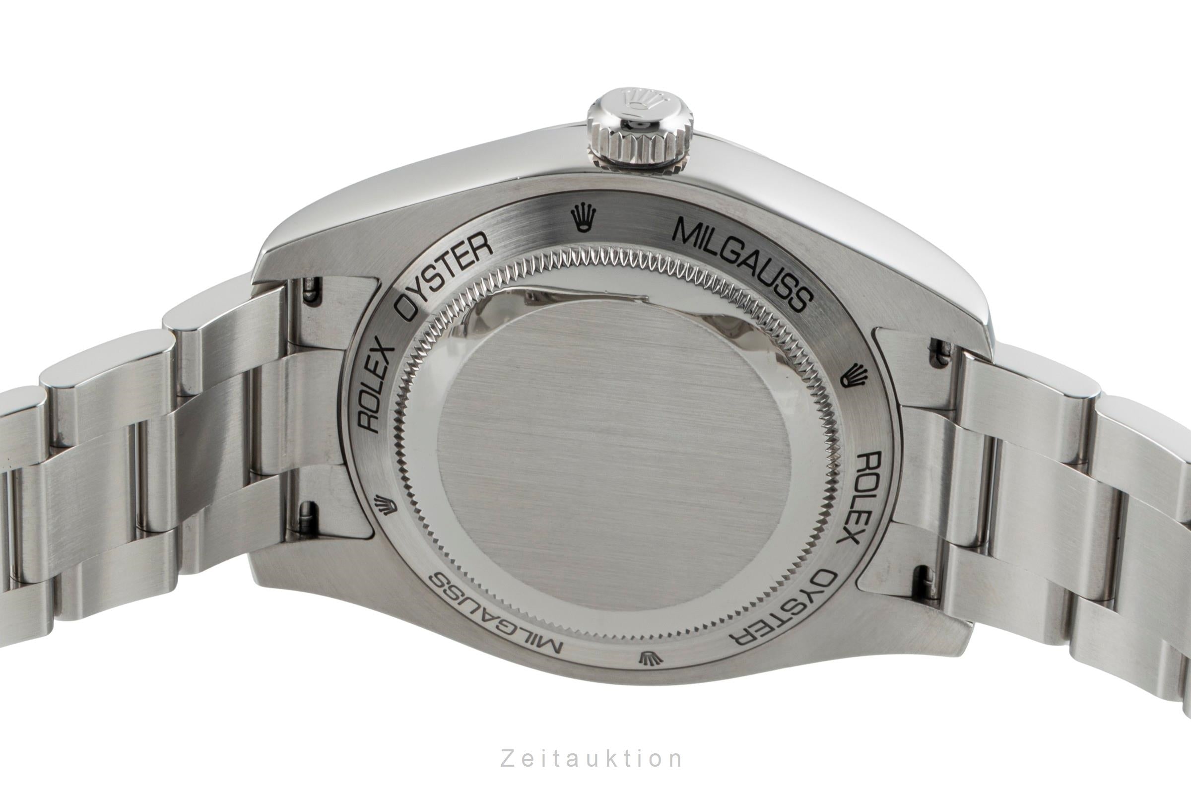 Rolex Milgauss Edelstahl Automatik Herrenuhr Ref. 116400GV  [2603492]