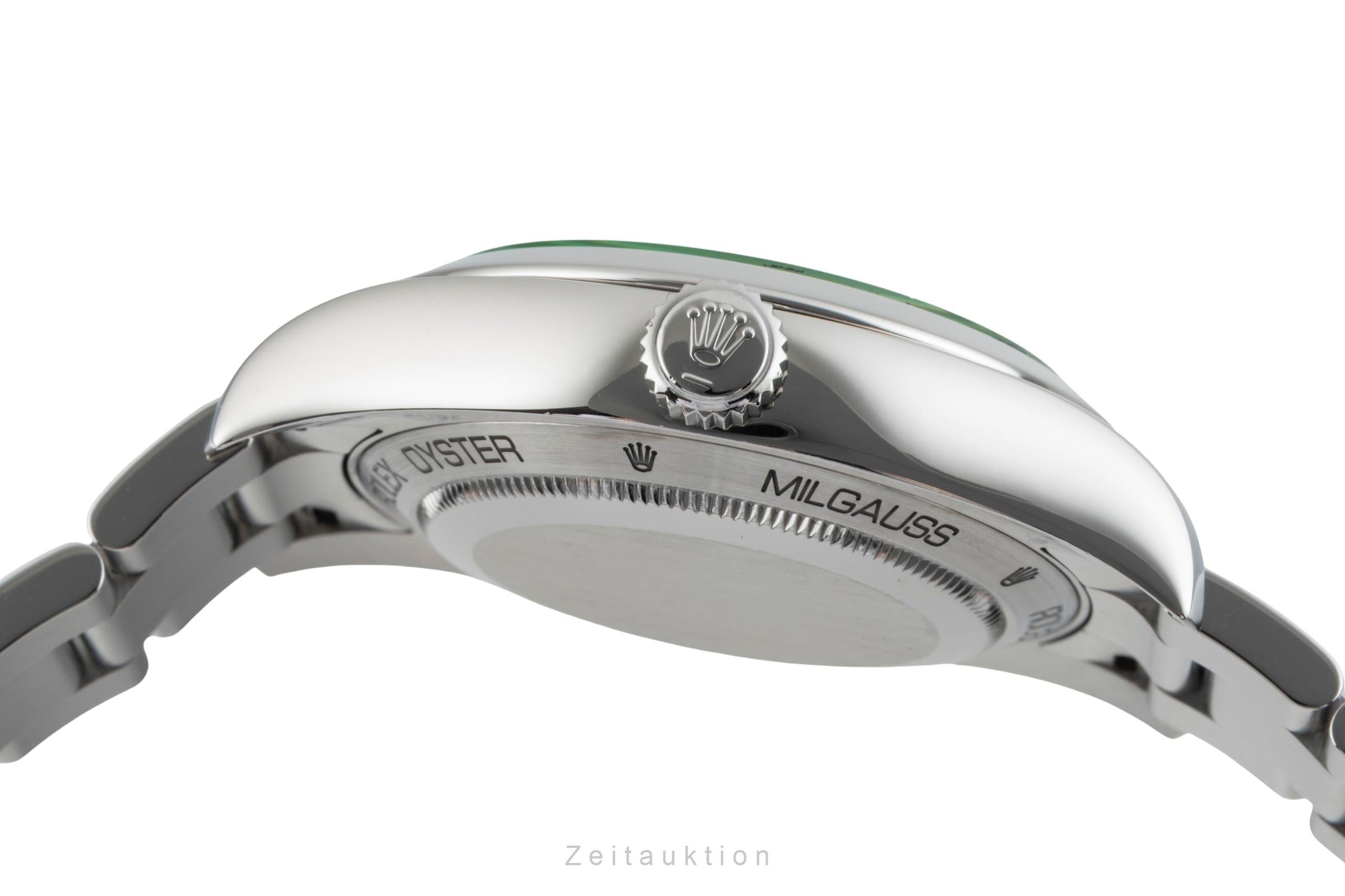 Rolex Milgauss Edelstahl Automatik Herrenuhr Ref. 116400GV  [2603492]