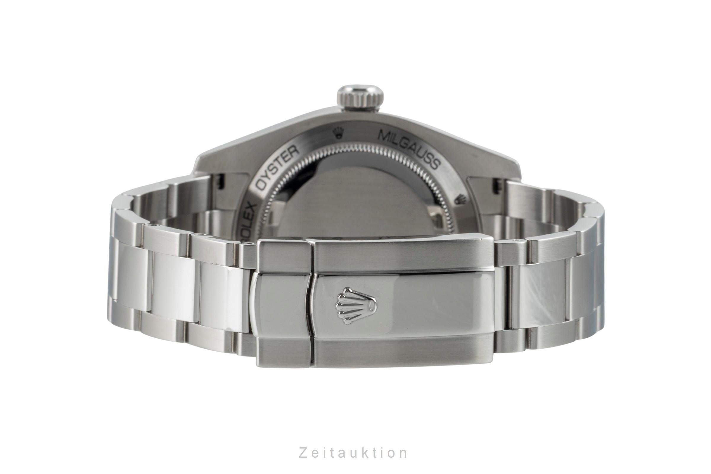 Rolex Milgauss Edelstahl Automatik Herrenuhr Ref. 116400GV  [2603492]