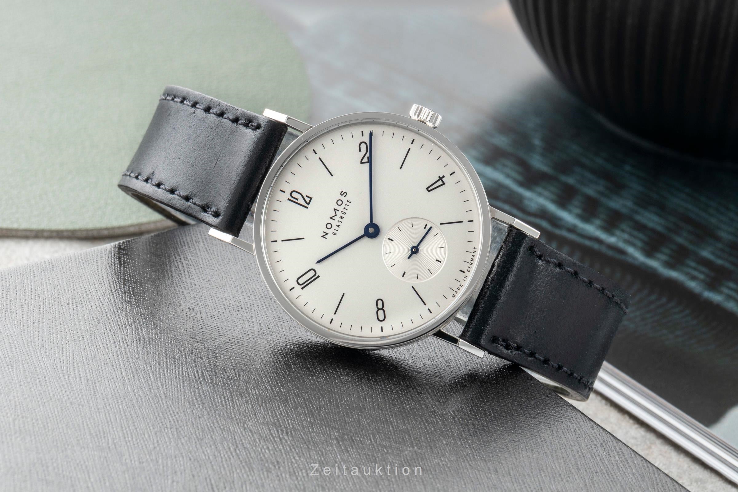Nomos Tangente acero cuerda manual reloj para caballeros 128  [2603493]