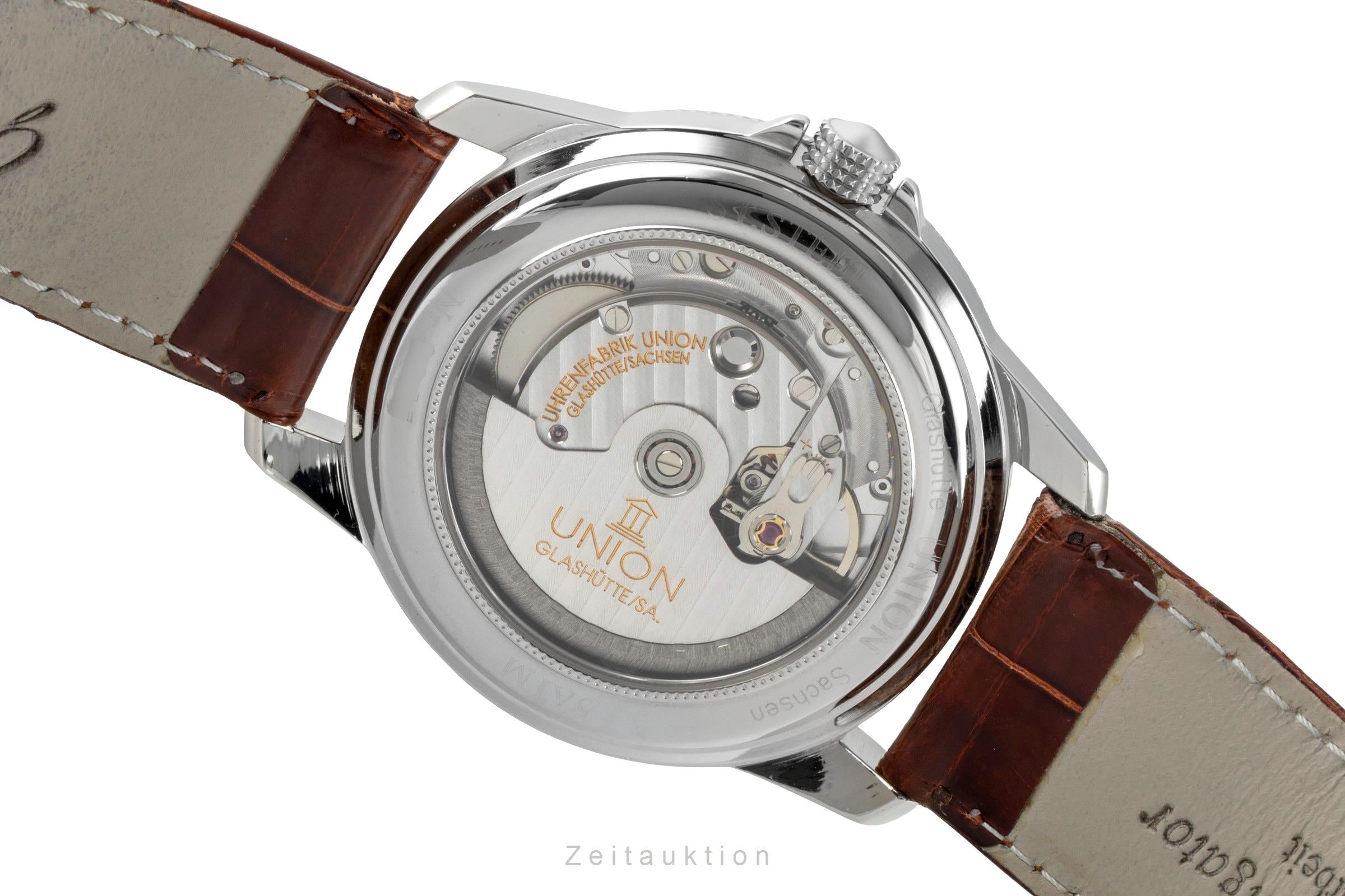 Union Glashütte Tradition Regulator acero automático reloj para caballeros 26-42-03-04-10  [2603494]