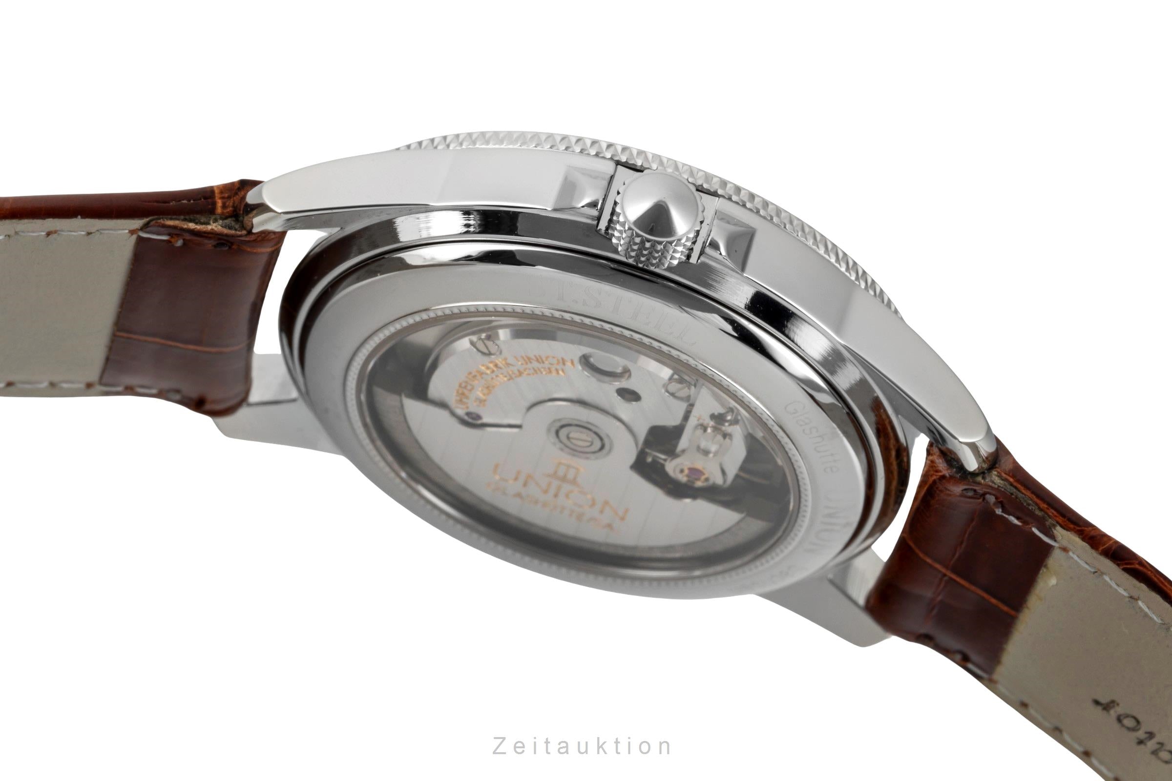 Union Glashütte Tradition Regulator acero automático reloj para caballeros 26-42-03-04-10  [2603494]