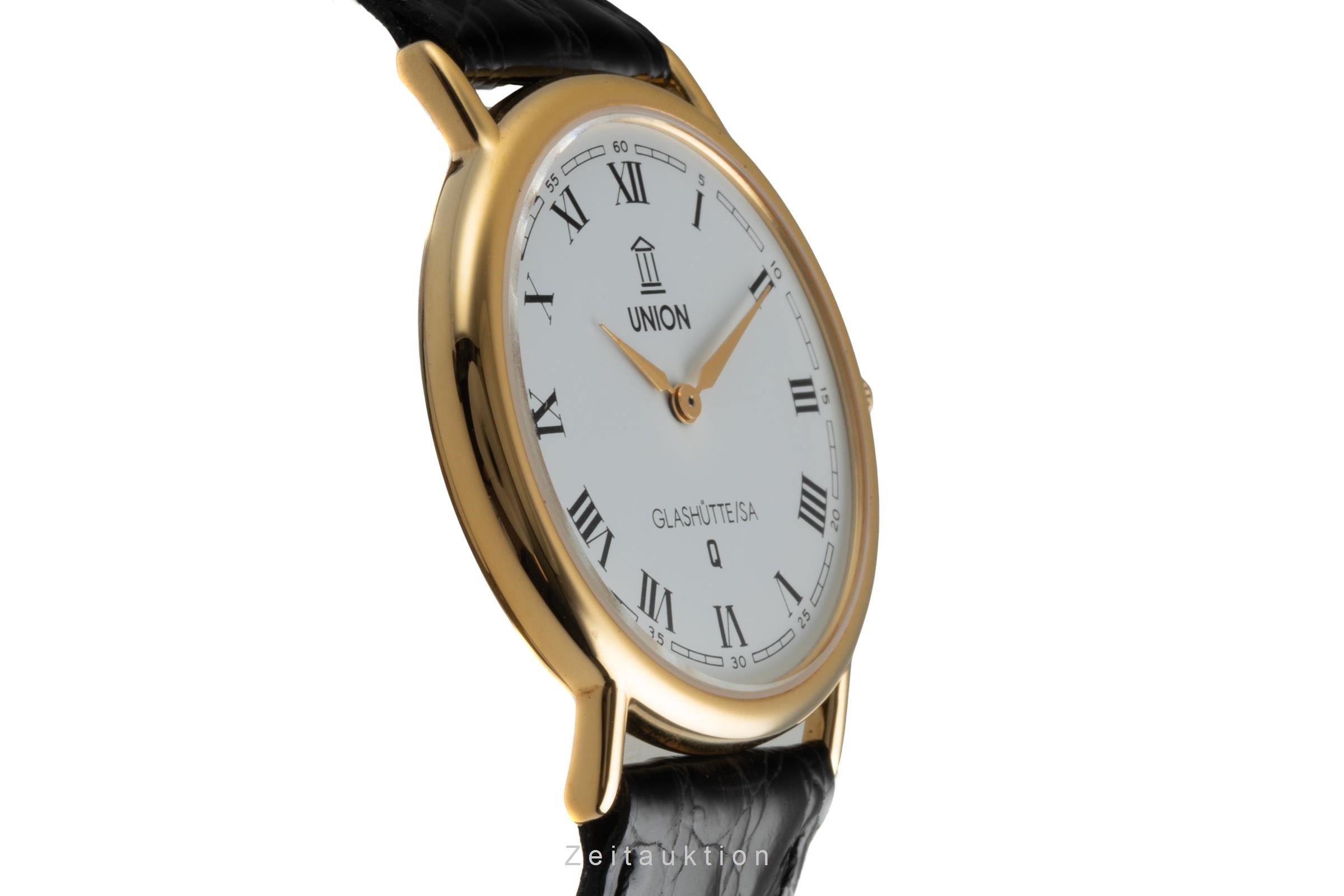 Union Glashütte latón bañado en oro cuarzo unisex 8939-03-03-00  [2603496]