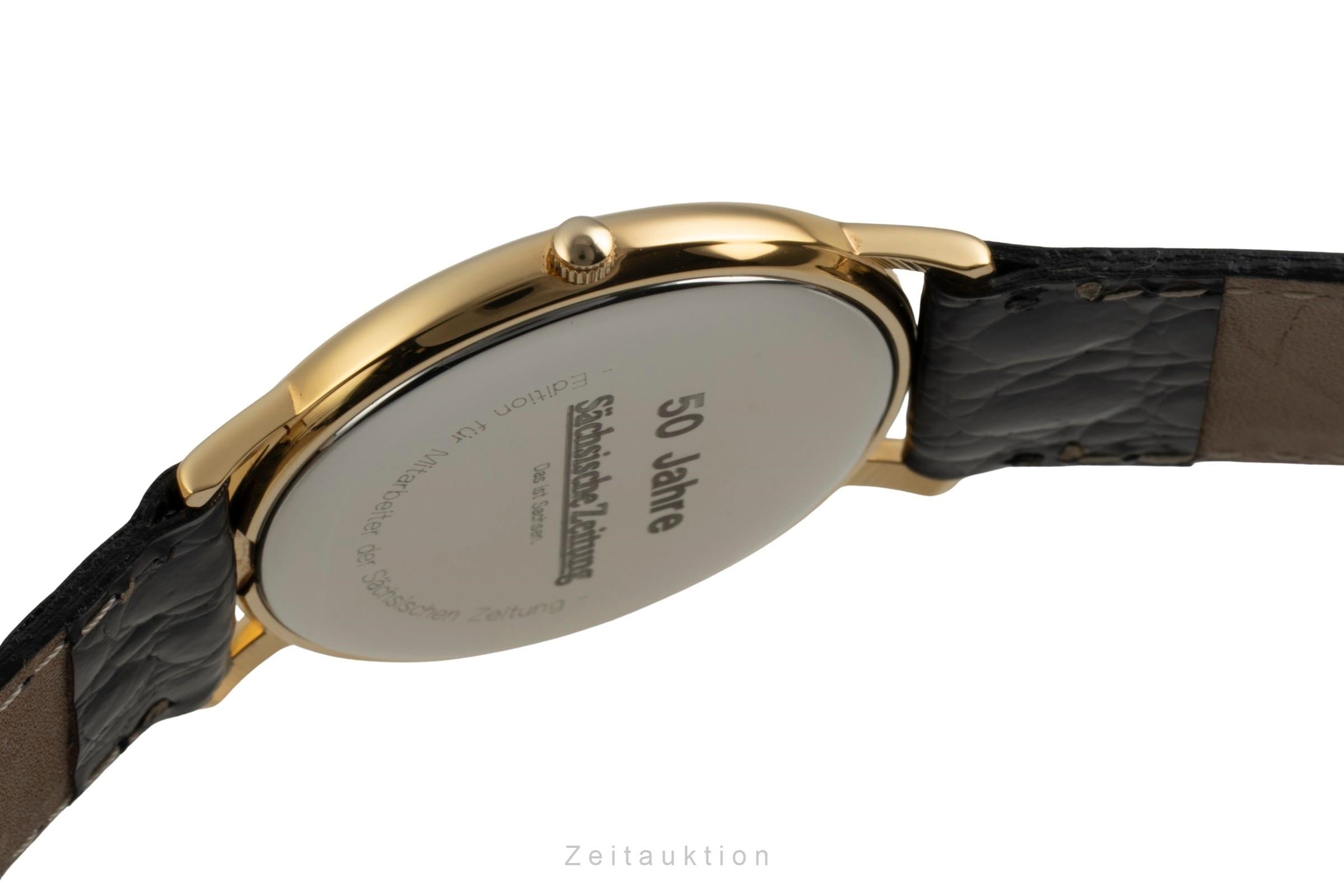 Union Glashütte latón bañado en oro cuarzo unisex 8939-03-03-00  [2603496]