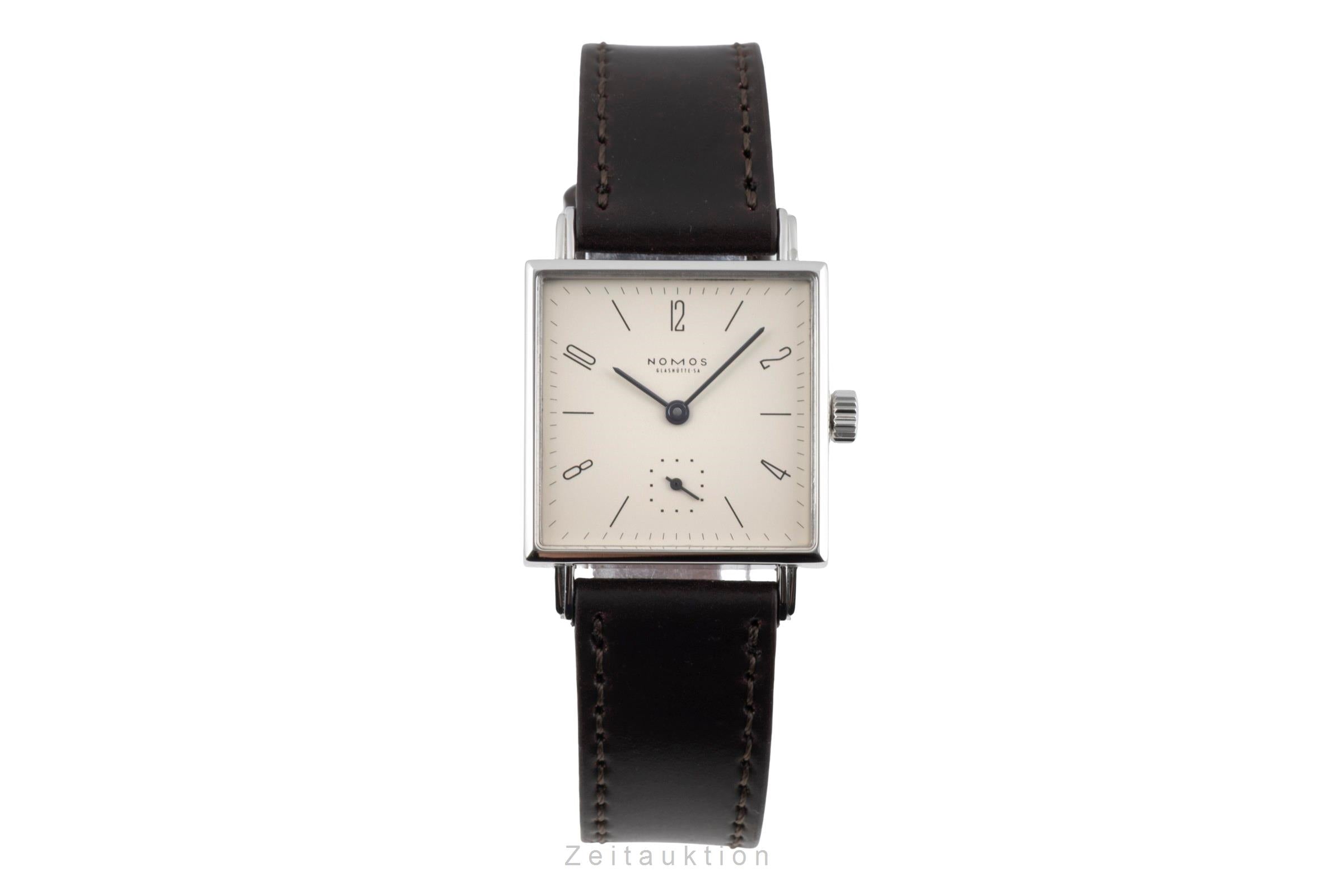 Nomos Tetra acero cuerda manual reloj para caballeros  [2603499]