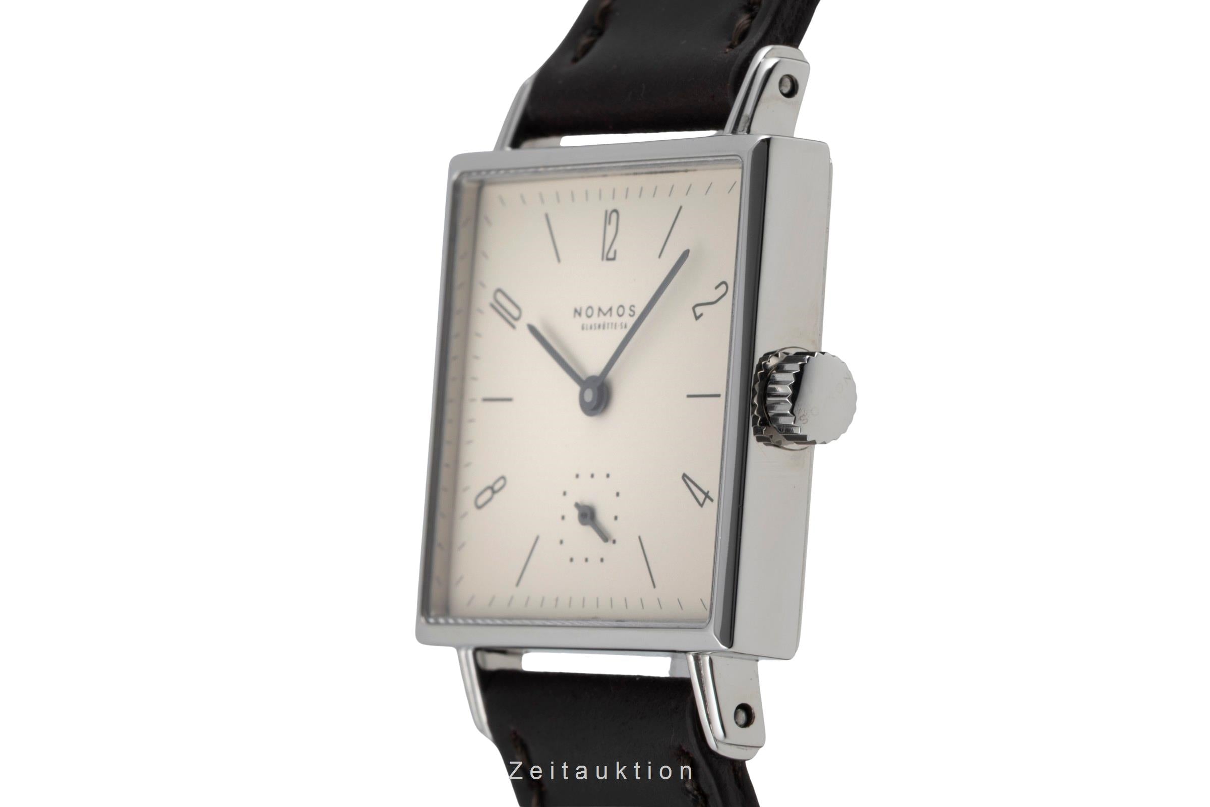 Nomos Tetra acero cuerda manual reloj para caballeros  [2603499]