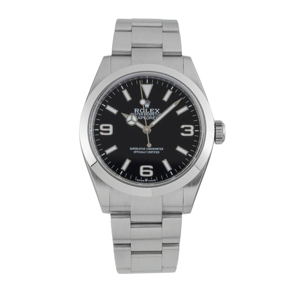 Rolex Explorer steel automatic men's watch 224270  [2603501]