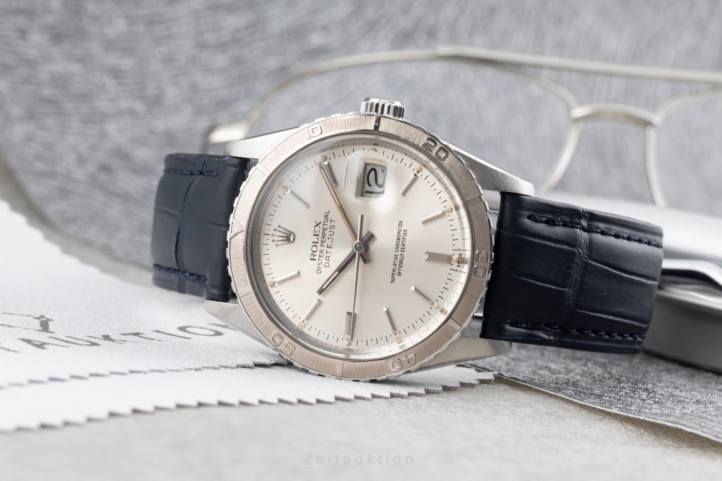 Rolex Datejust acero / oro blanco automático reloj para caballeros 16250 Vintage  [2603502]