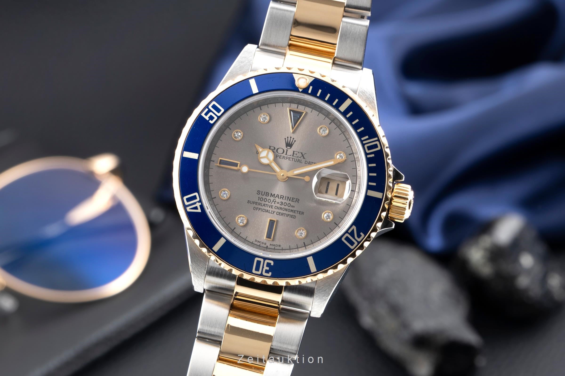 Rolex Submariner acciaio / oro automatismo orologio da uomo 16613  [2603503]