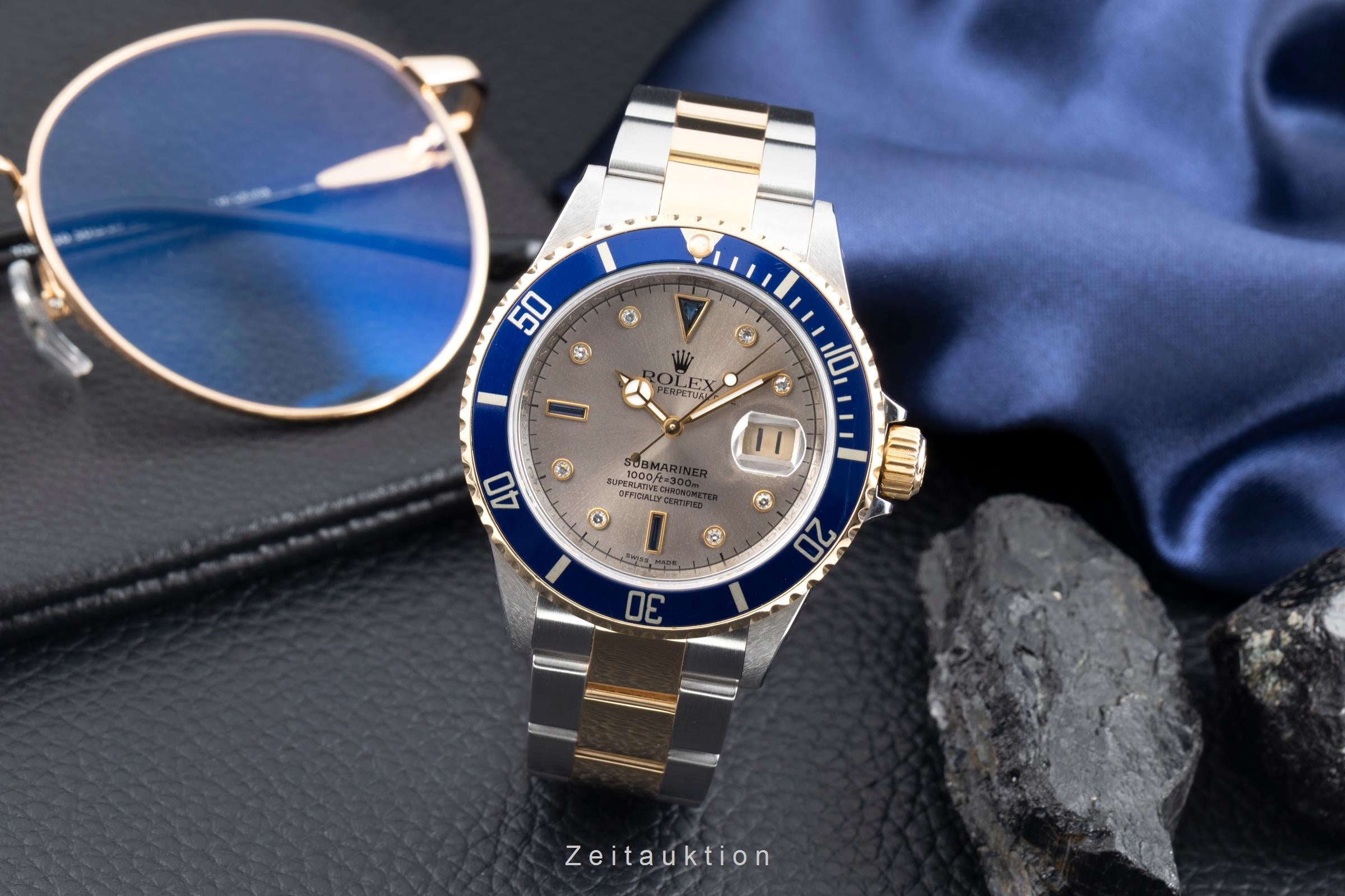 Rolex Submariner acciaio / oro automatismo orologio da uomo 16613  [2603503]