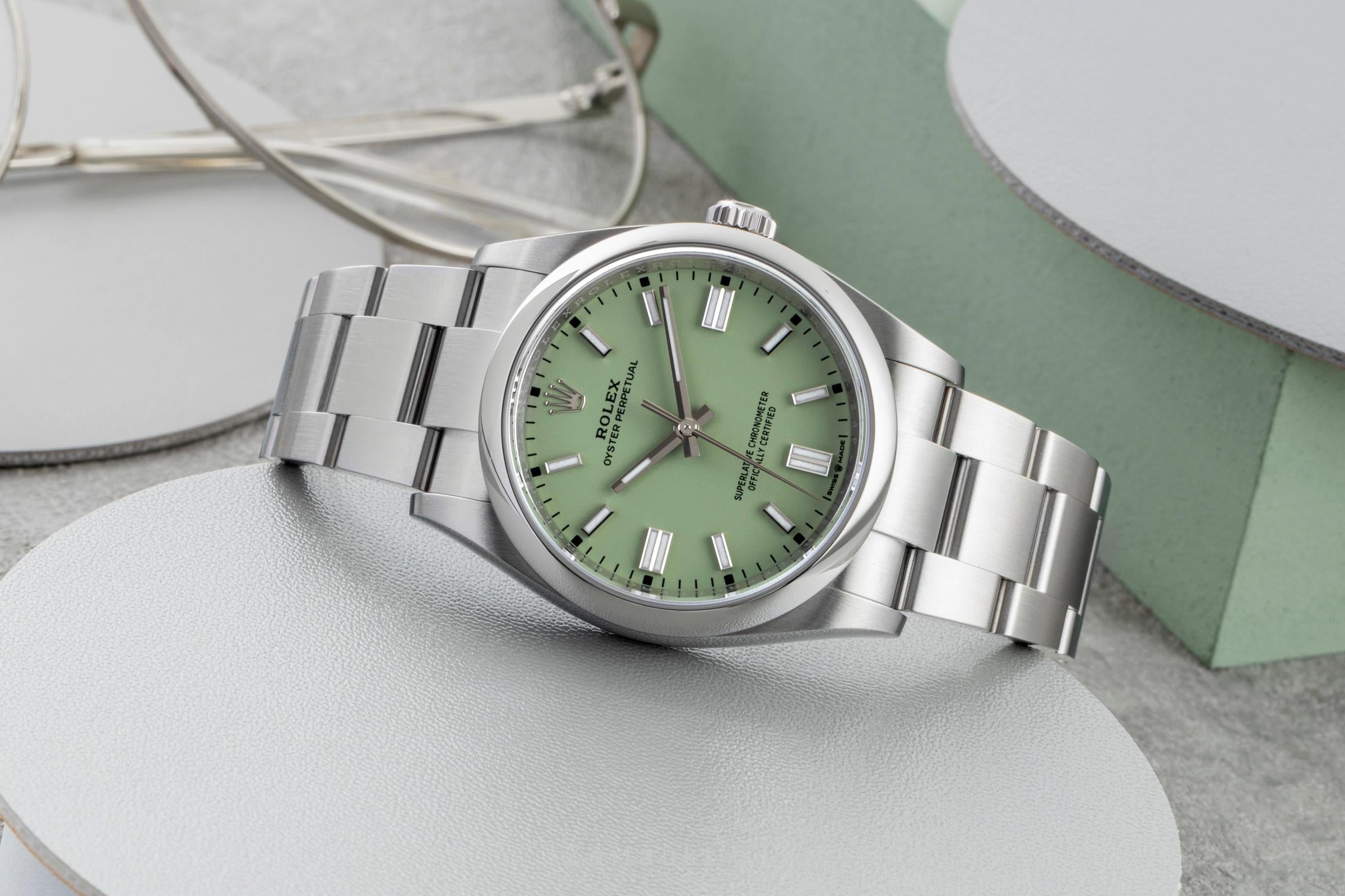 Rolex Oyster Perpetual acciaio automatismo unisex 126000  [2603504]