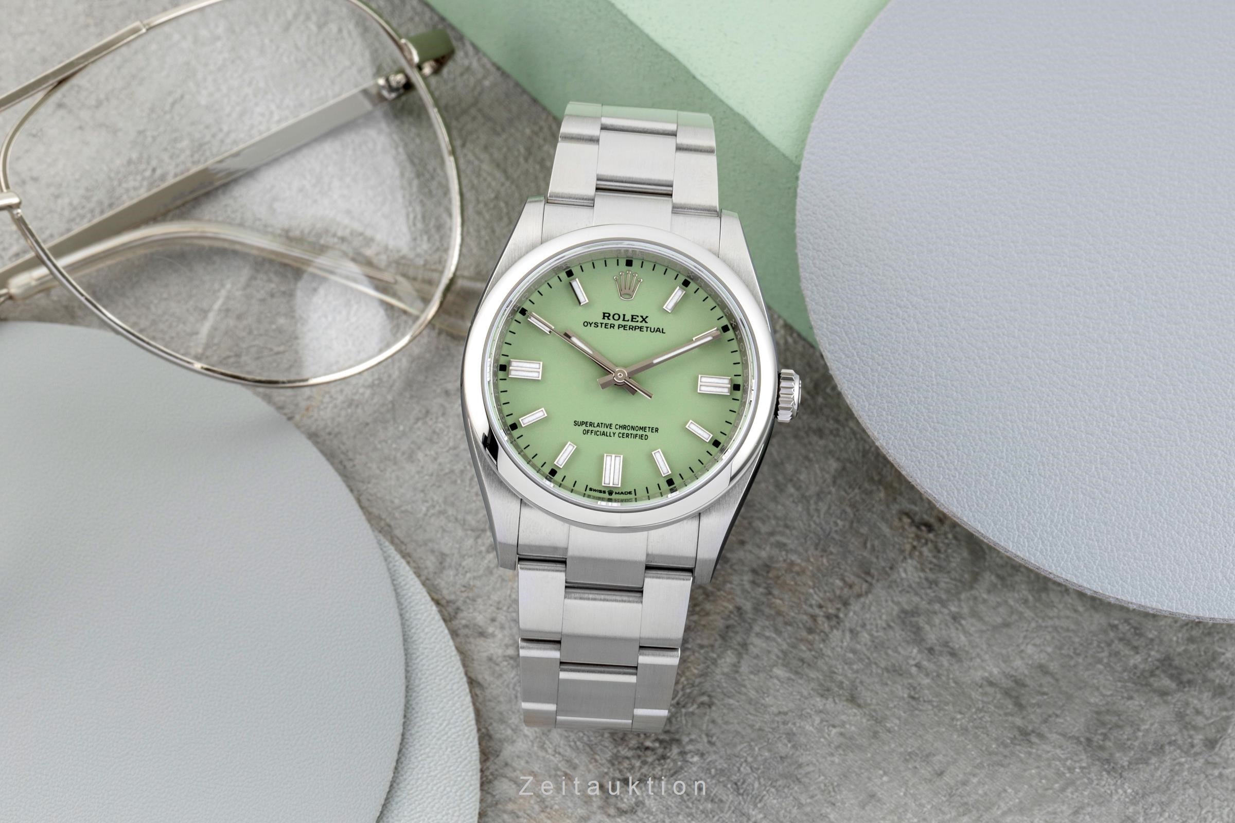 Rolex Oyster Perpetual acciaio automatismo unisex 126000  [2603504]