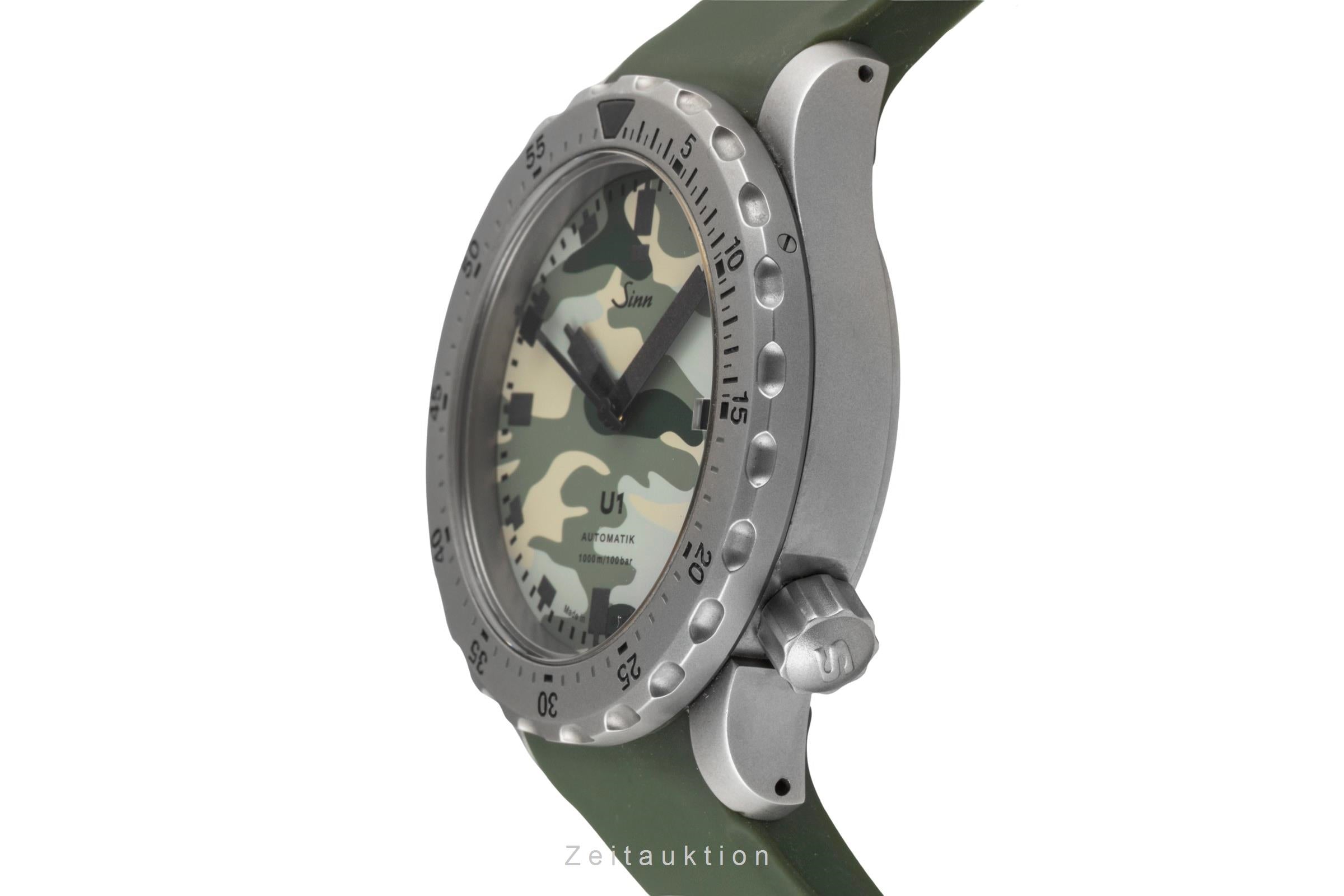Sinn U1 acero automático reloj para caballeros 1010.0101 Limited  [2603506]