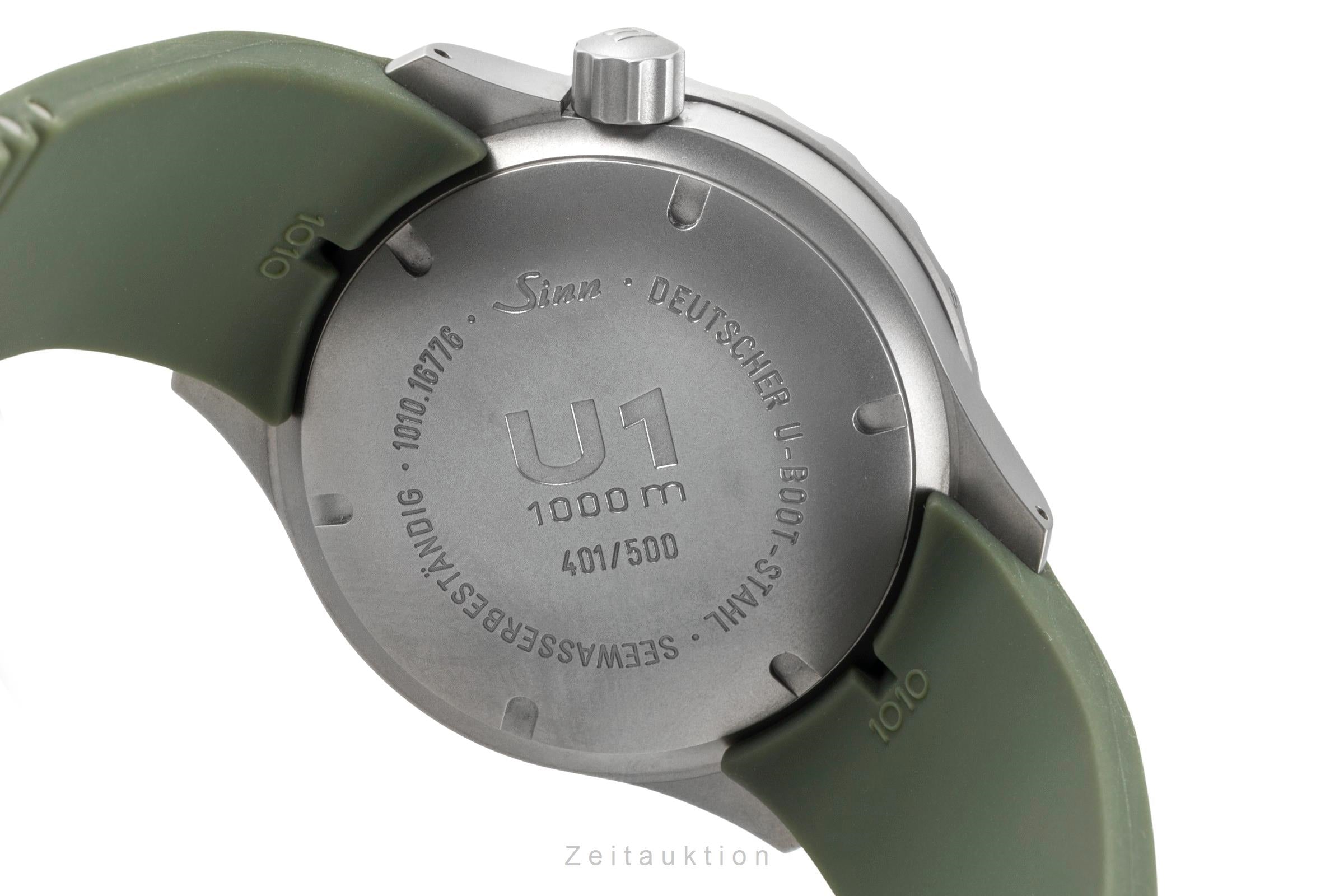 Sinn U1 acero automático reloj para caballeros 1010.0101 Limited  [2603506]