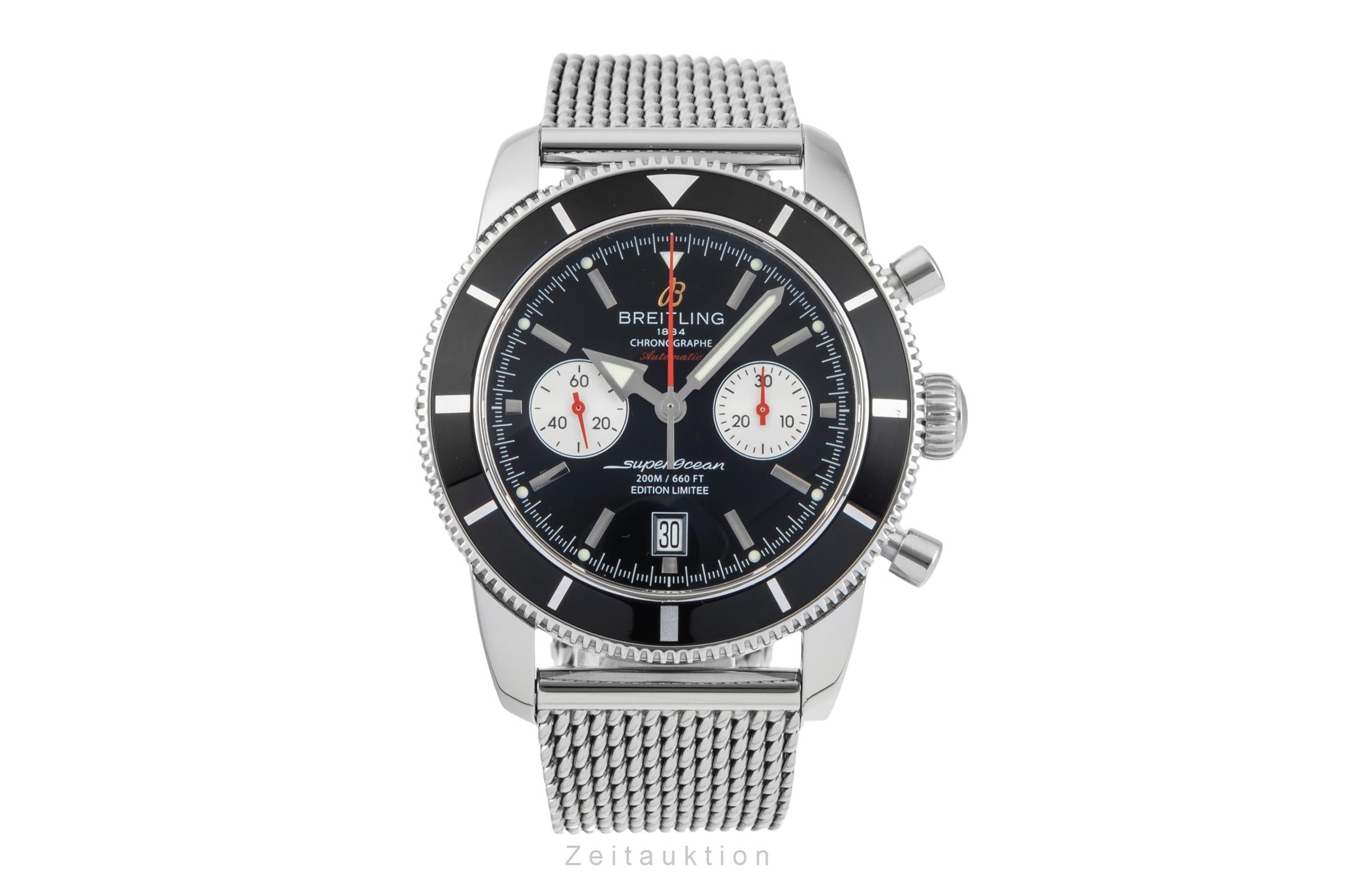 Breitling Superocean chronograph steel automatic men's watch A23320  [2603509]
