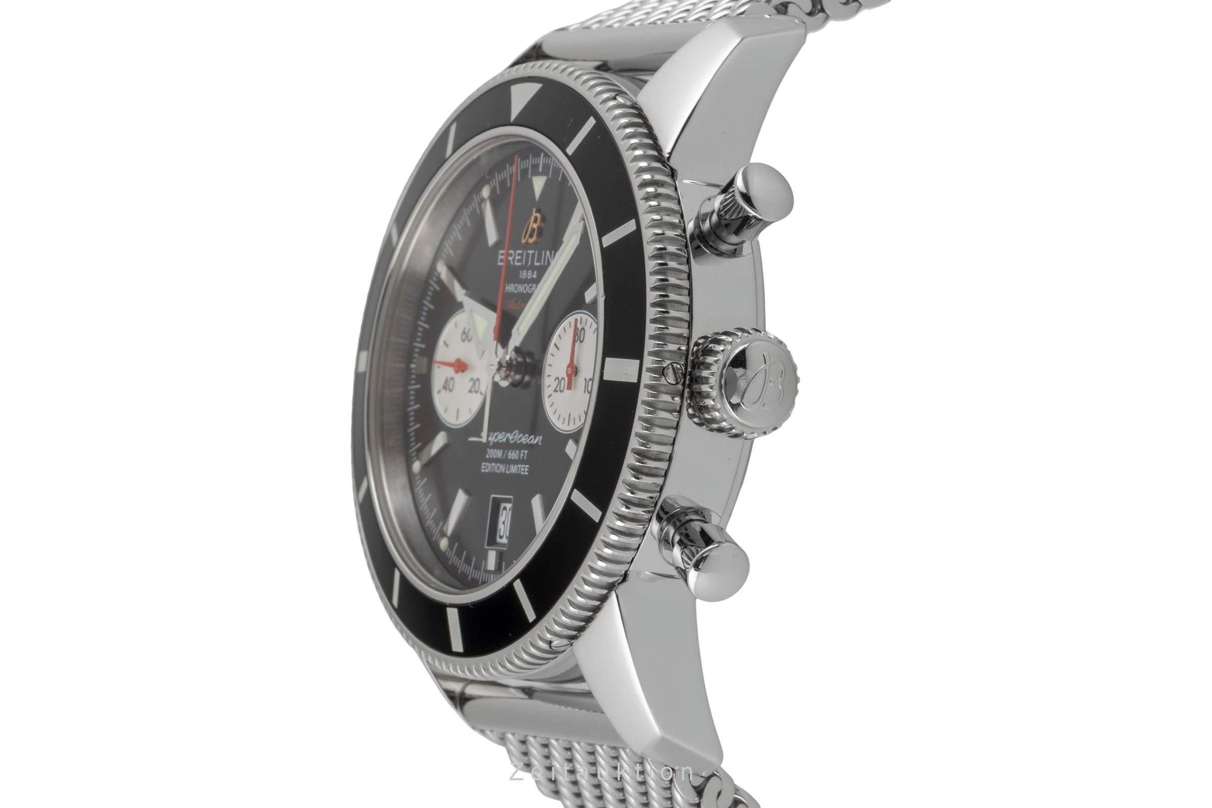 Breitling Superocean chronograph steel automatic men's watch A23320  [2603509]