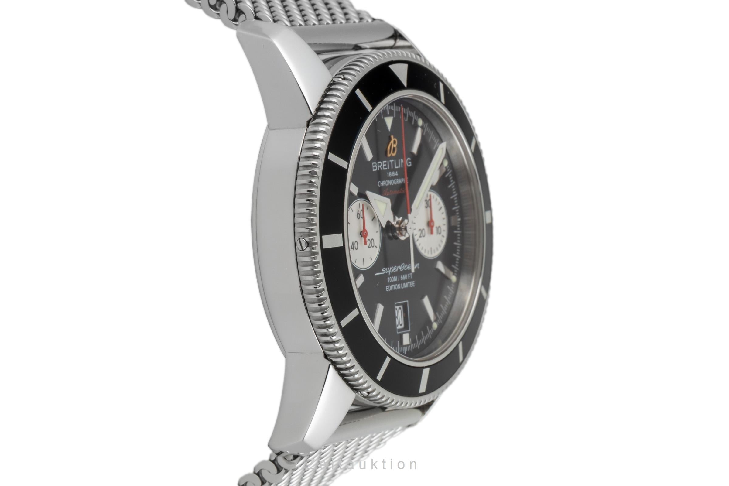 Breitling Superocean chronograph steel automatic men's watch A23320  [2603509]
