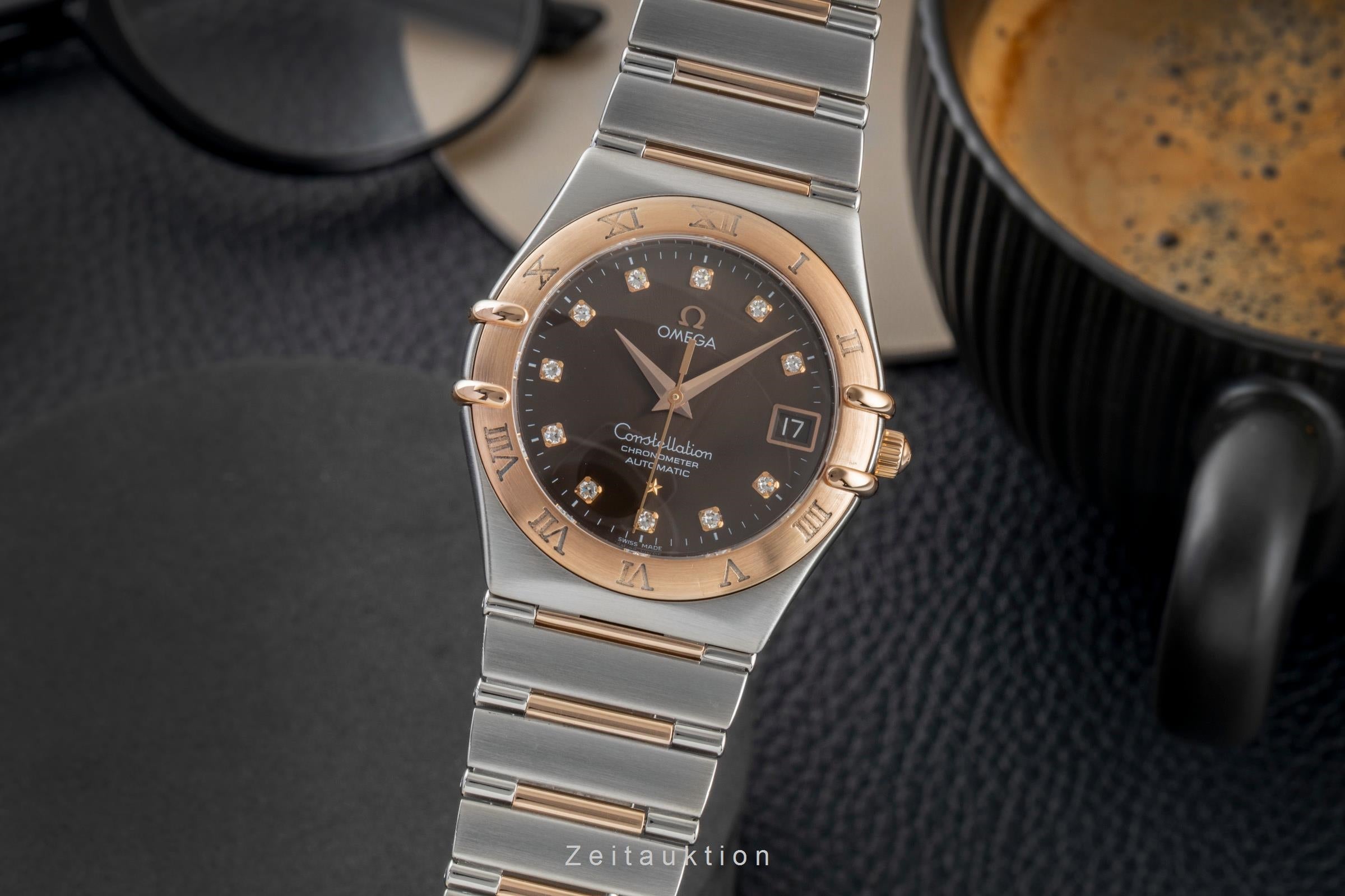 Omega Constellation acciaio / oro automatismo unisex 1301.60.00  [2603510]