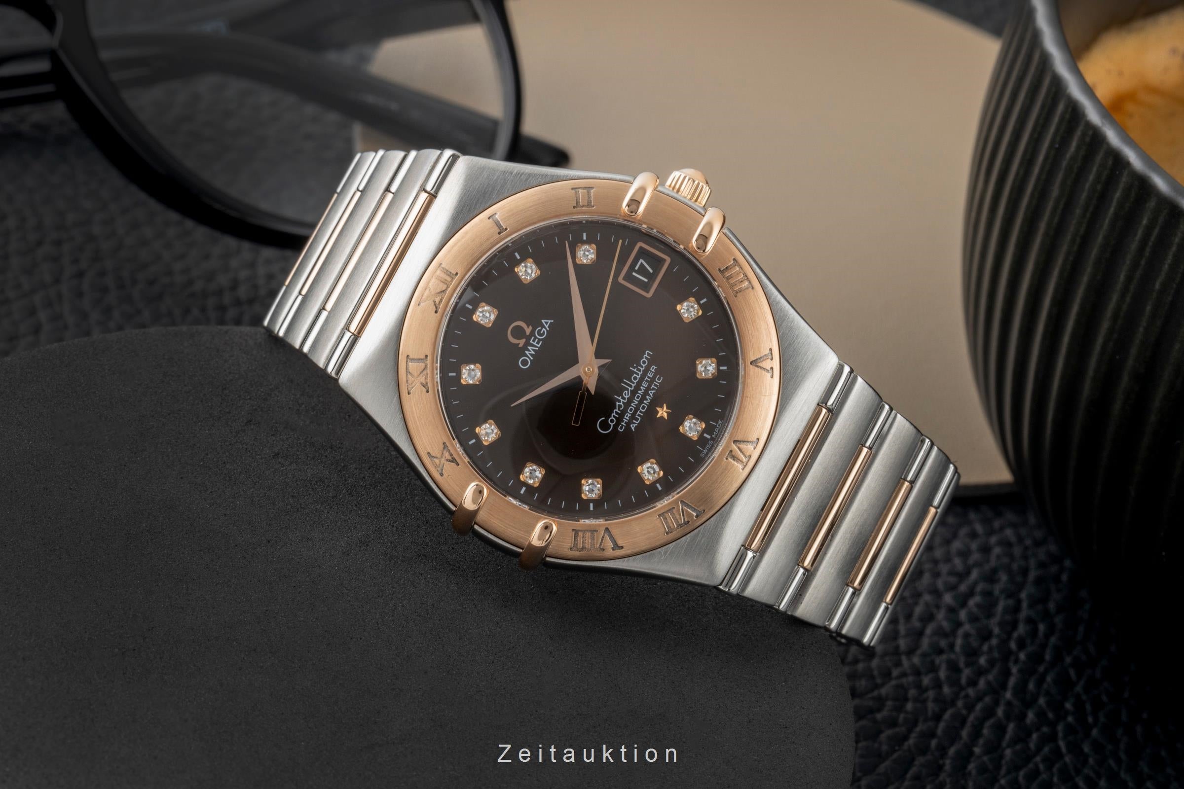 Omega Constellation acciaio / oro automatismo unisex 1301.60.00  [2603510]