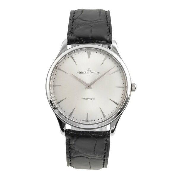 Jaeger LeCoultre Master Ultra Thin steel automatic men's watch Q1338421  [2603512]