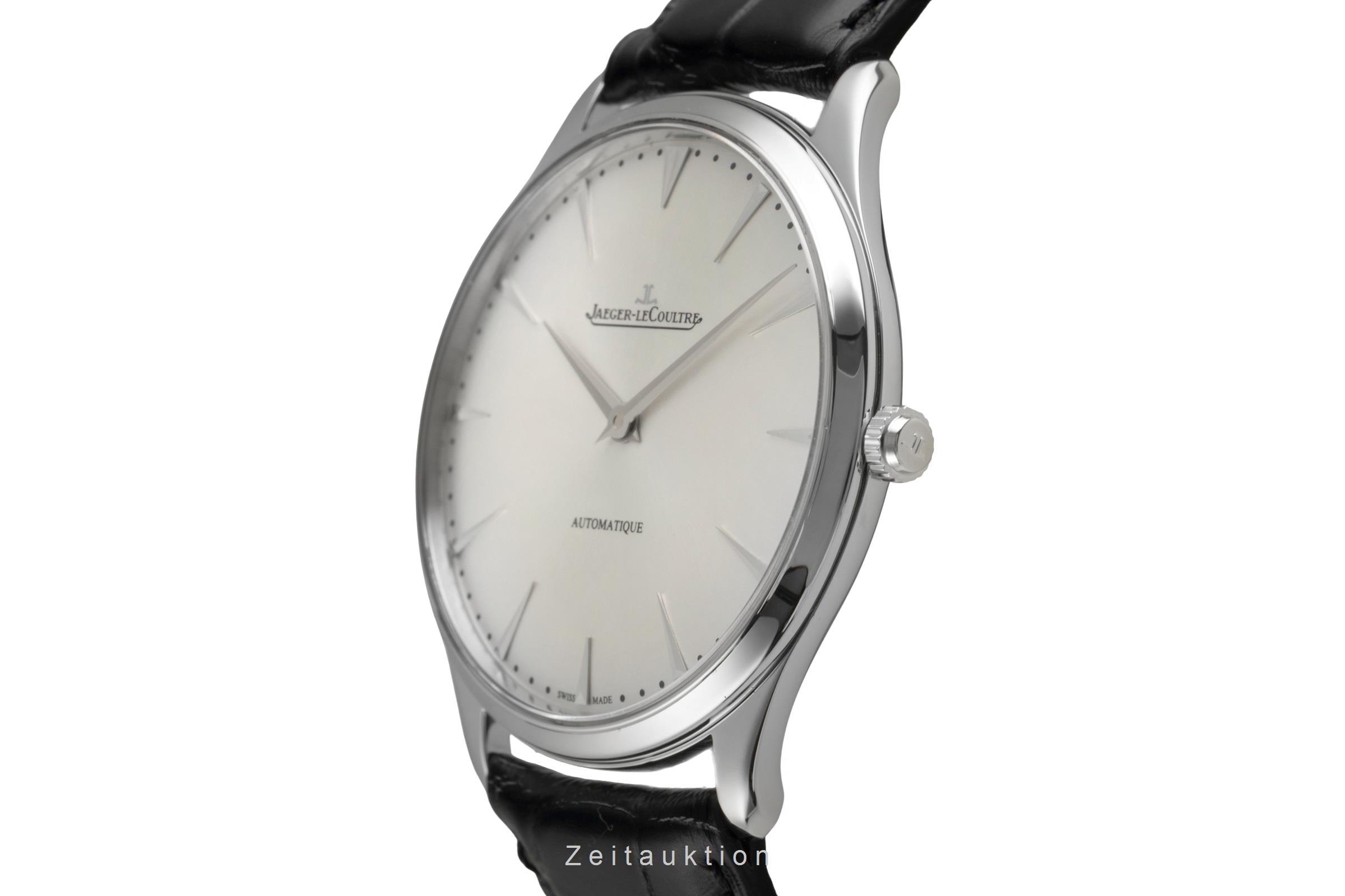 Jaeger LeCoultre Master Ultra Thin steel automatic men's watch Q1338421  [2603512]