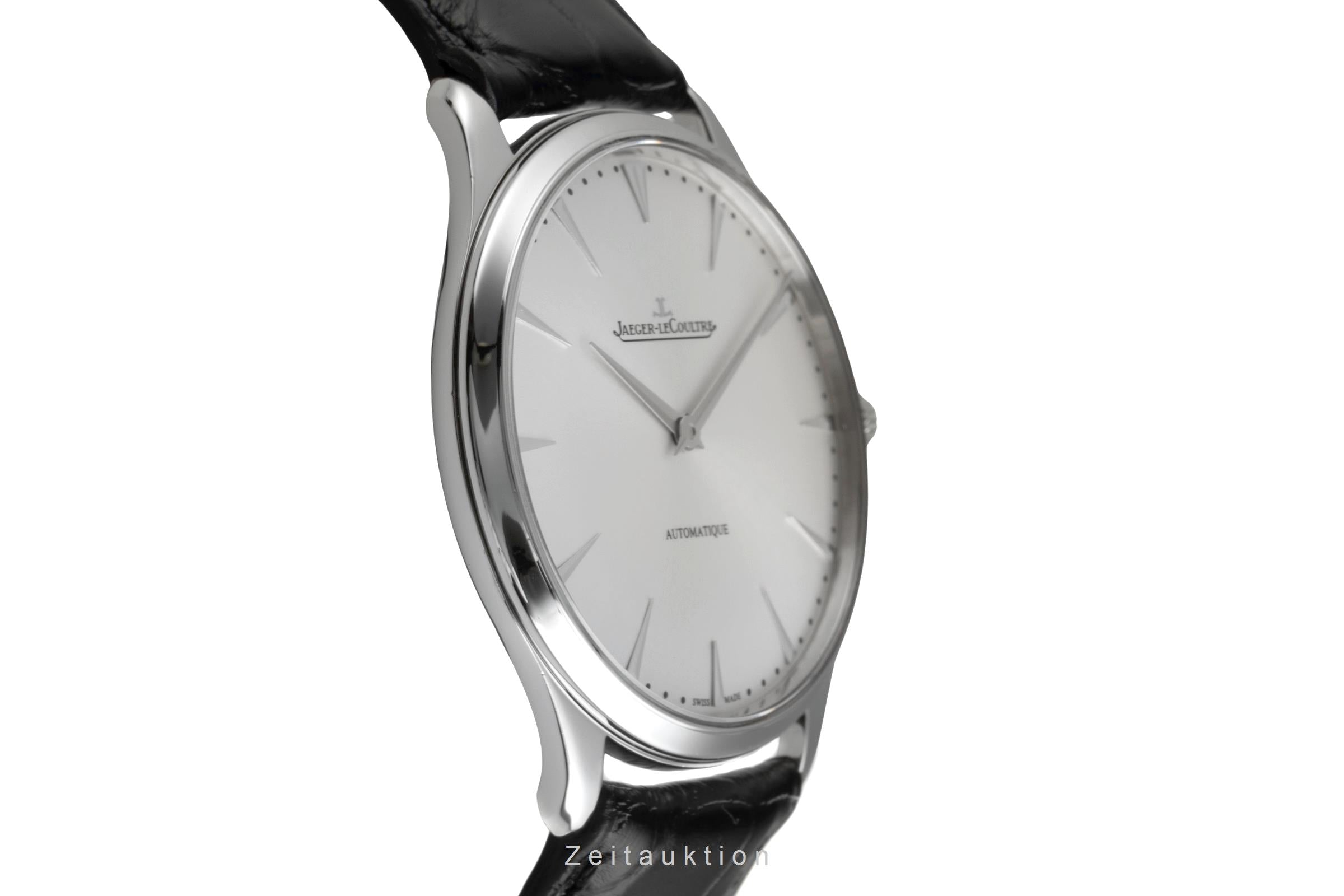 Jaeger LeCoultre Master Ultra Thin steel automatic men's watch Q1338421  [2603512]
