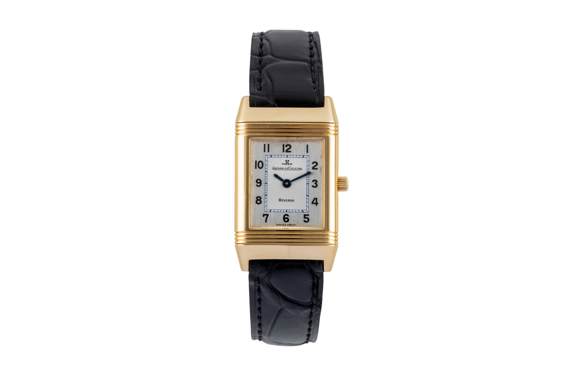Jaeger LeCoultre Reverso oro 18 ct carica manuale orologio da donna Q2601120  [2603513]
