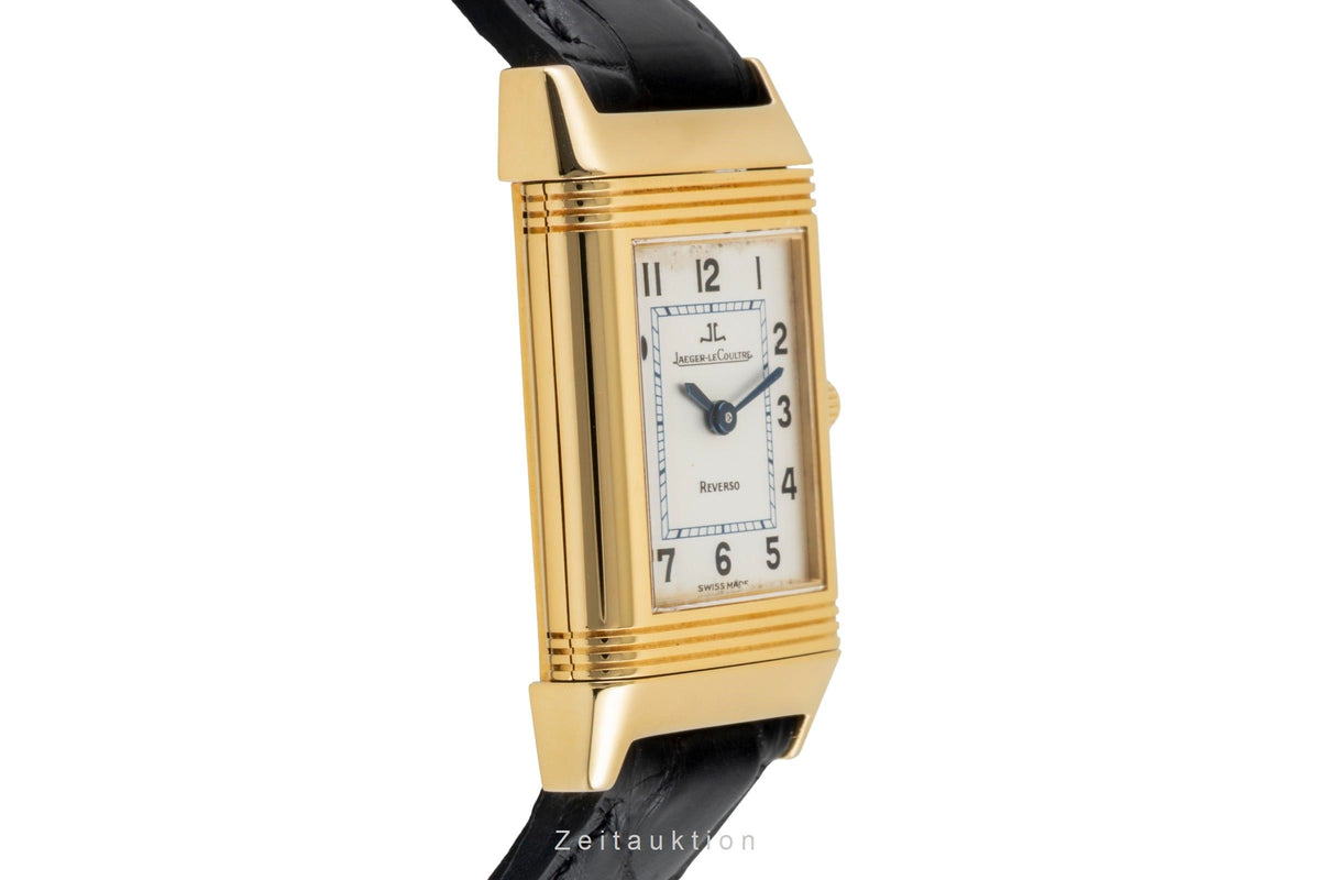 Jaeger LeCoultre Reverso oro 18 ct carica manuale orologio da donna Q2601120  [2603513]