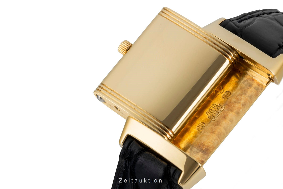 Jaeger LeCoultre Reverso oro 18 ct carica manuale orologio da donna Q2601120  [2603513]