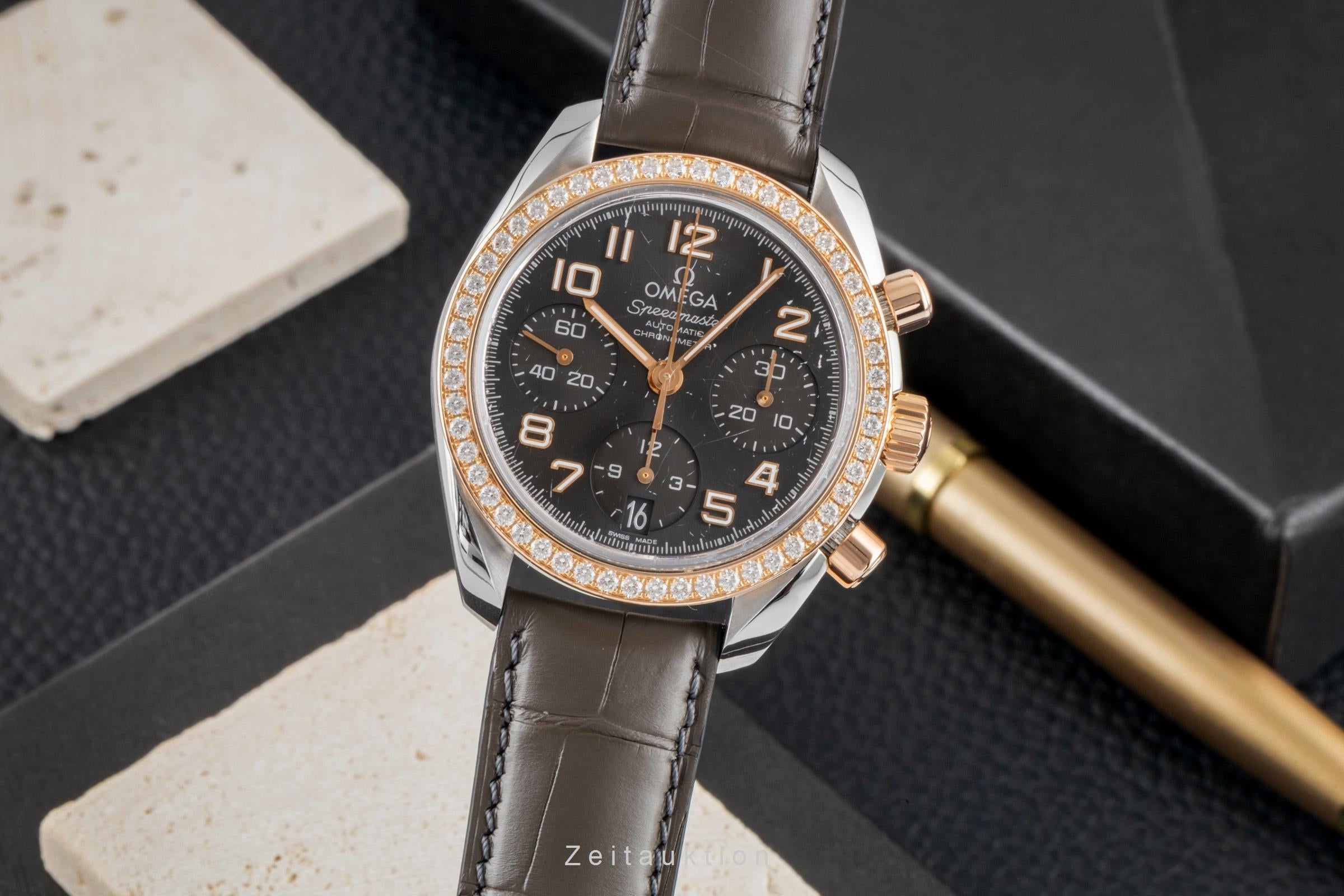 Omega Speedmaster cronógrafo acero / oro automático unisex 324.28.38.40.06.001  [2603514]