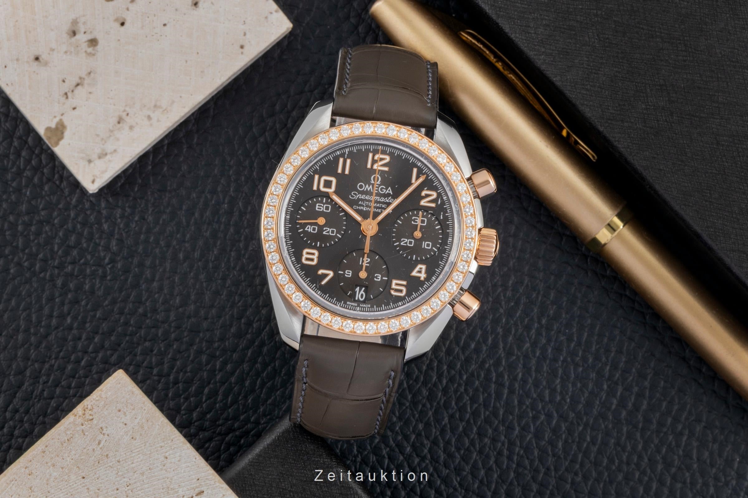 Omega Speedmaster cronógrafo acero / oro automático unisex 324.28.38.40.06.001  [2603514]