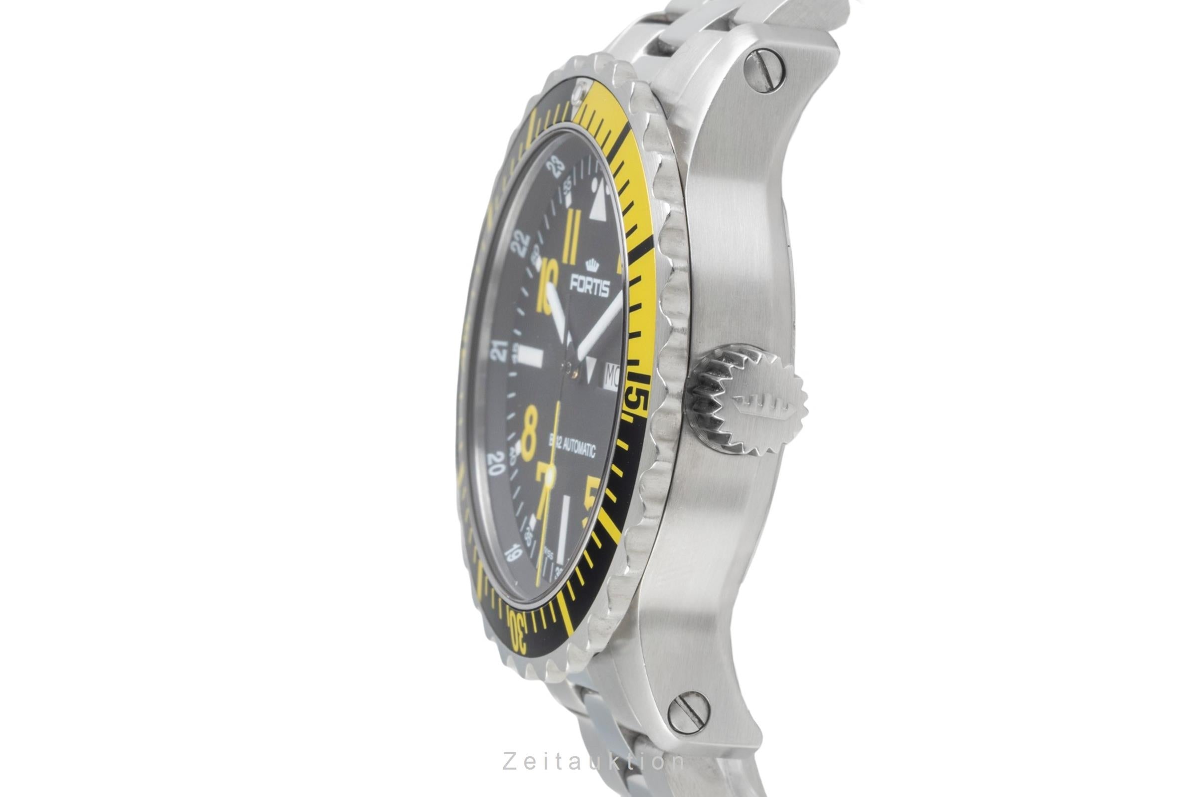 Fortis B-42 Marinemaster Day-Date Stahl Automatik Herrenuhr Ref. 670.24.14K [2603516]