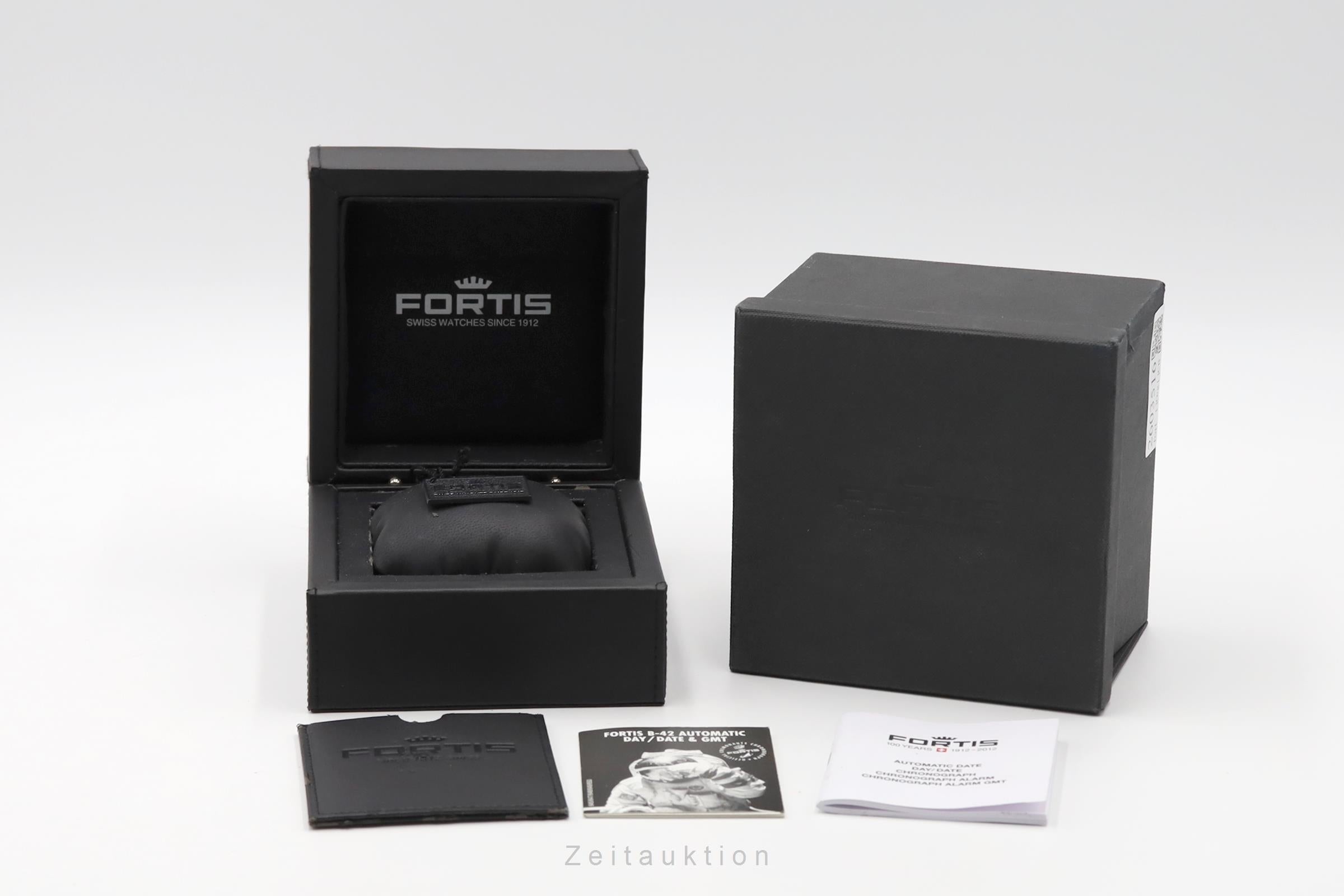 Fortis B-42 Marinemaster Day-Date Stahl Automatik Herrenuhr Ref. 670.24.14K [2603516]