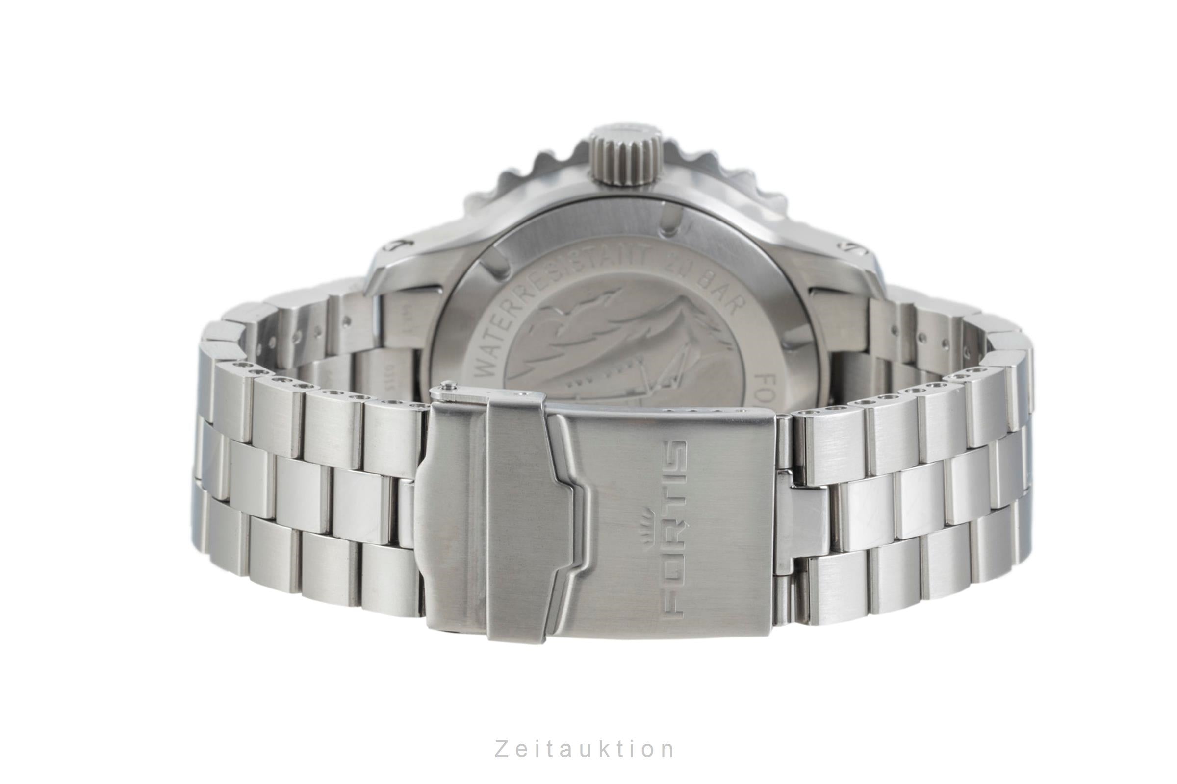 Fortis B-42 Marinemaster Day-Date Stahl Automatik Herrenuhr Ref. 670.24.14K [2603516]
