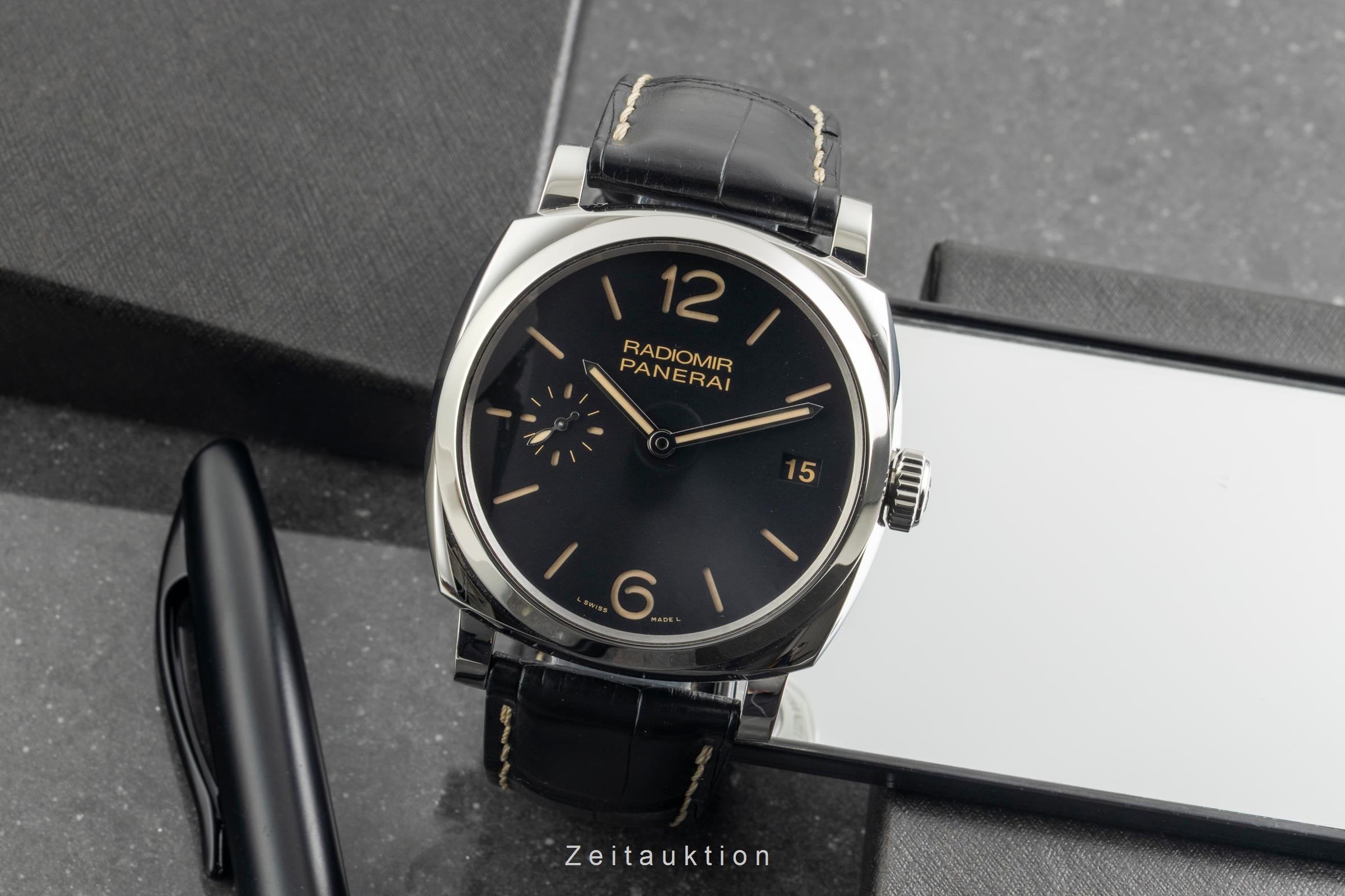 Panerai Radiomir acier à remontage manuel montre pour hommes PAM00514  [2603519]