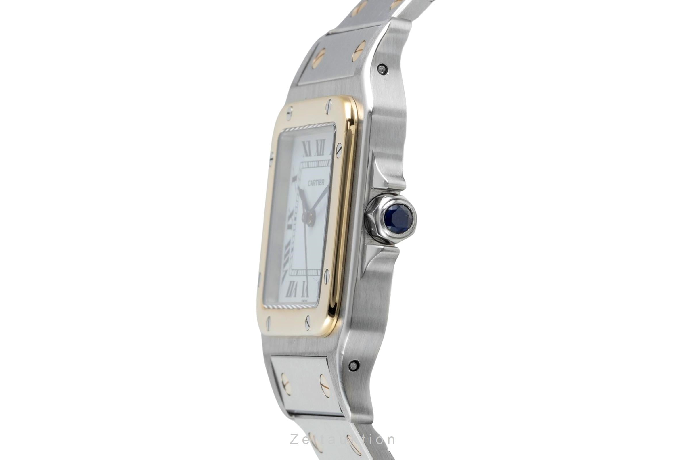 Cartier Santos steel / gold automatic men's watch 2961  [2603521]