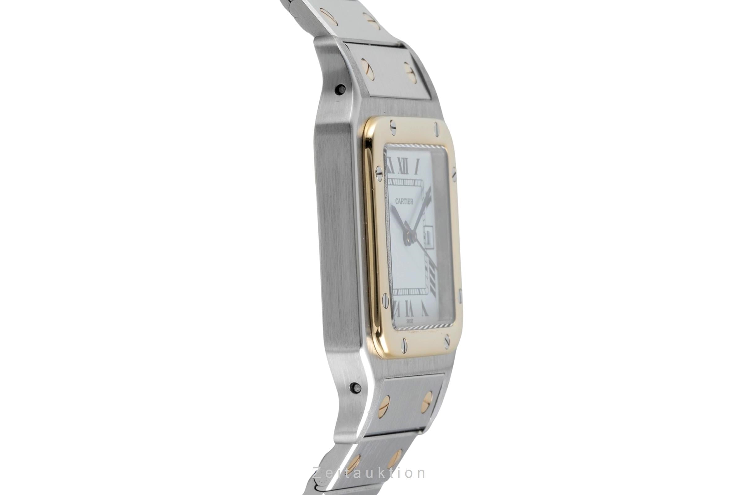 Cartier Santos steel / gold automatic men's watch 2961  [2603521]