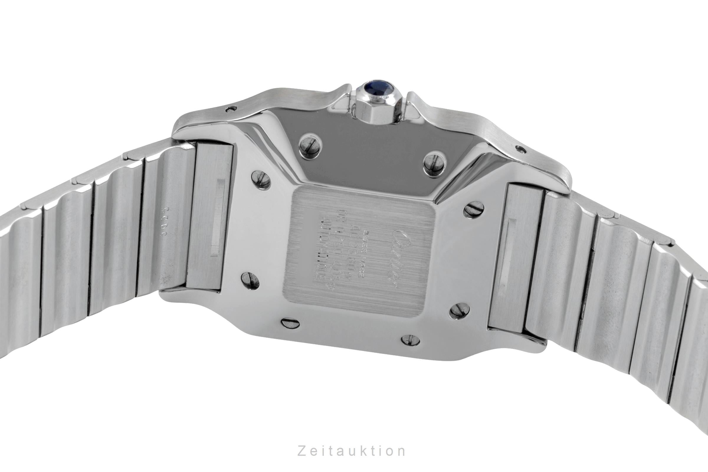 Cartier Santos steel / gold automatic men's watch 2961  [2603521]