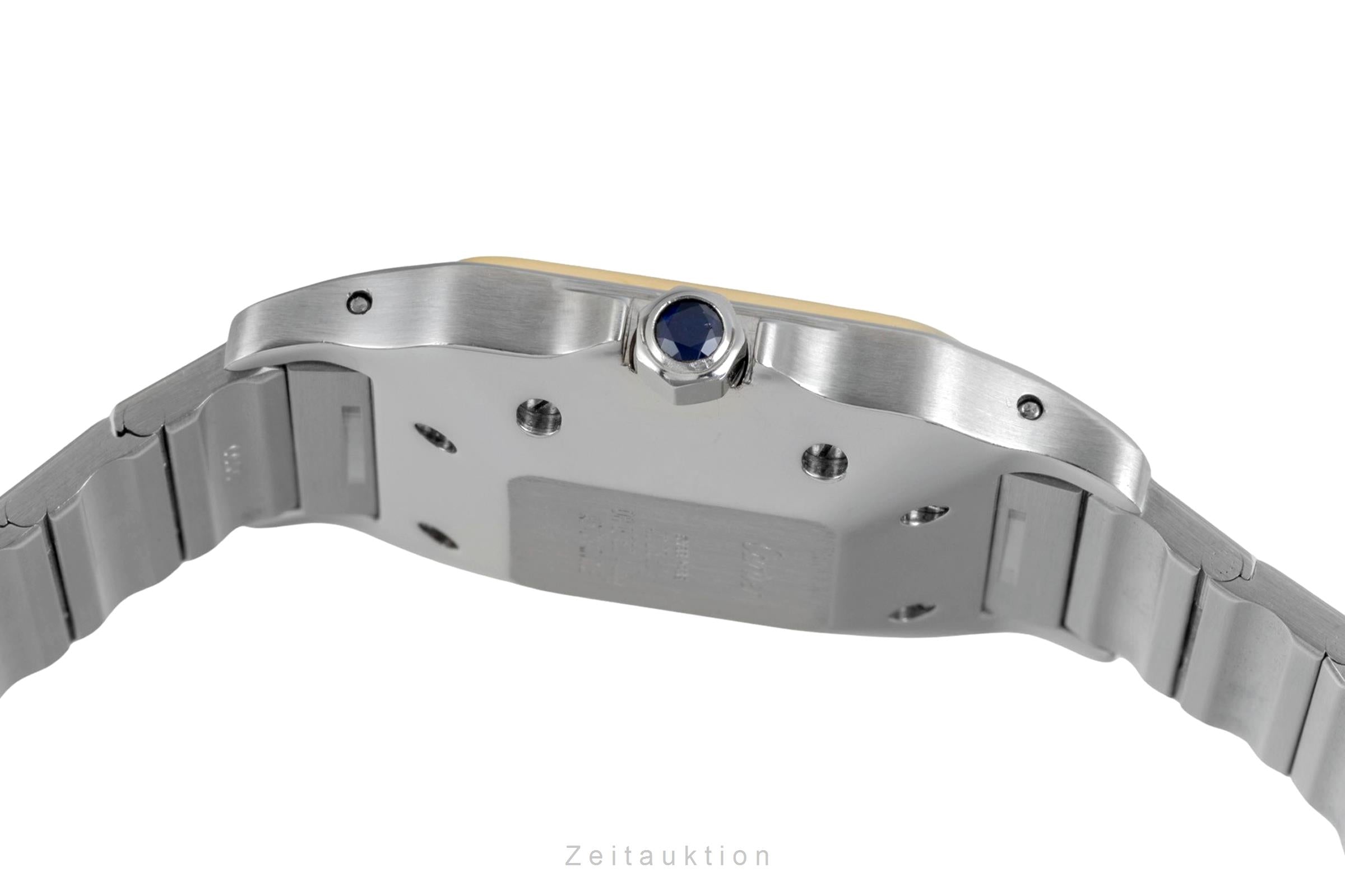 Cartier Santos steel / gold automatic men's watch 2961  [2603521]