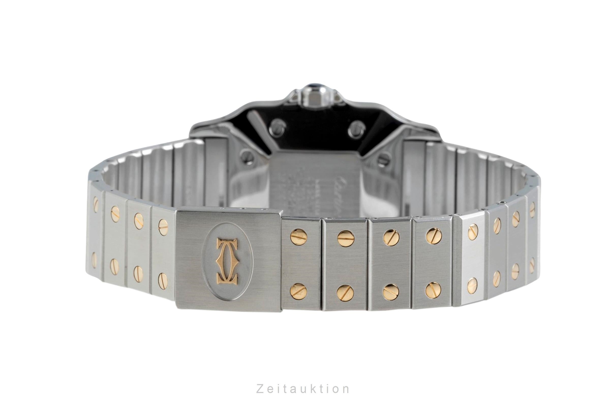 Cartier Santos steel / gold automatic men's watch 2961  [2603521]